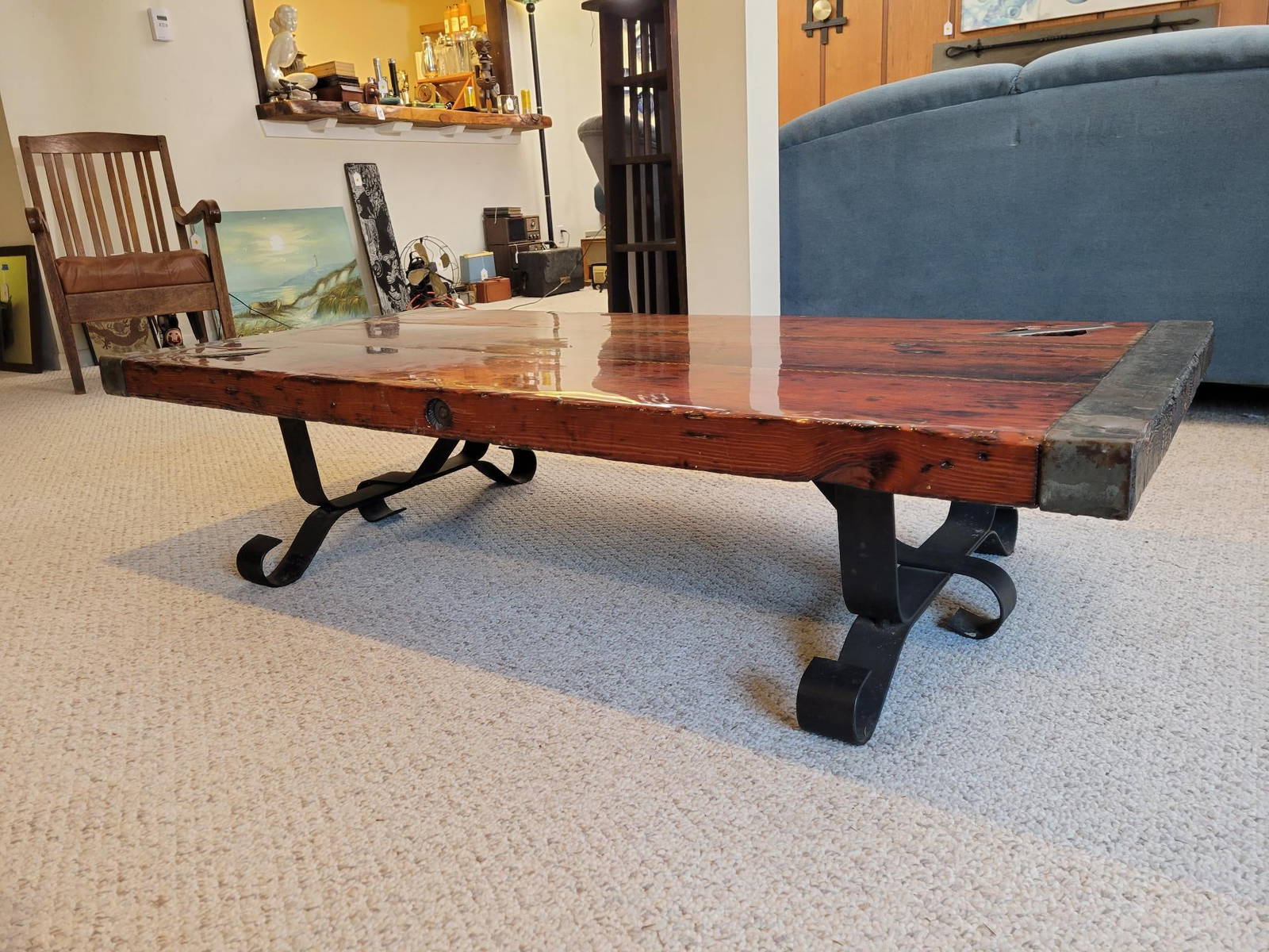 Antique Ship Hatch Coffee Table Auction
