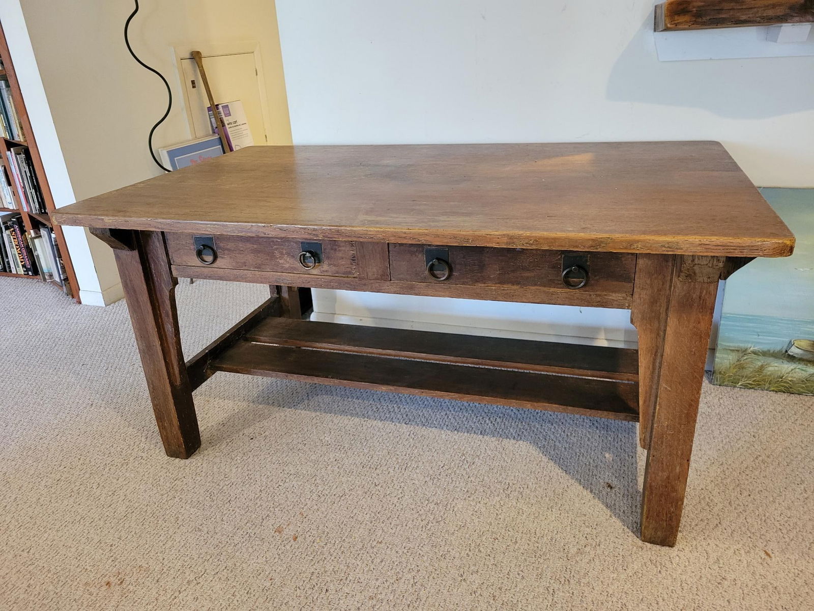 Original Stickley Mission Oak Desk (1 of 13)
