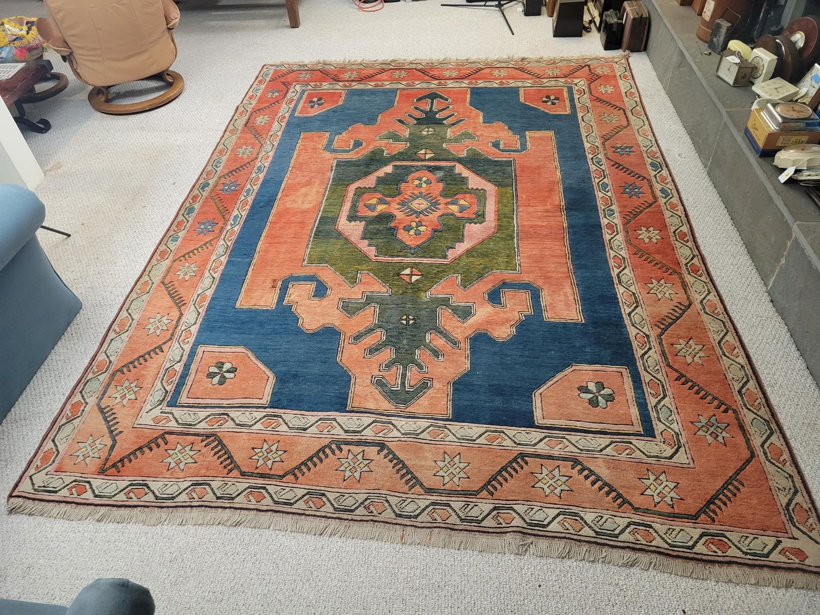 Vintage Room Sized Rug - 12' x 8' (1 of 15)