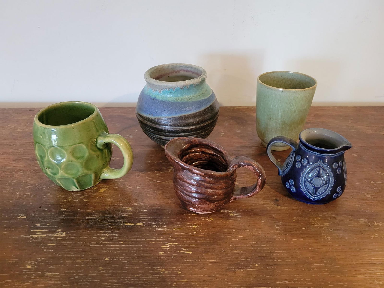 5 pc Lot of Vintage Ceramic Art Pottery (1 of 16)