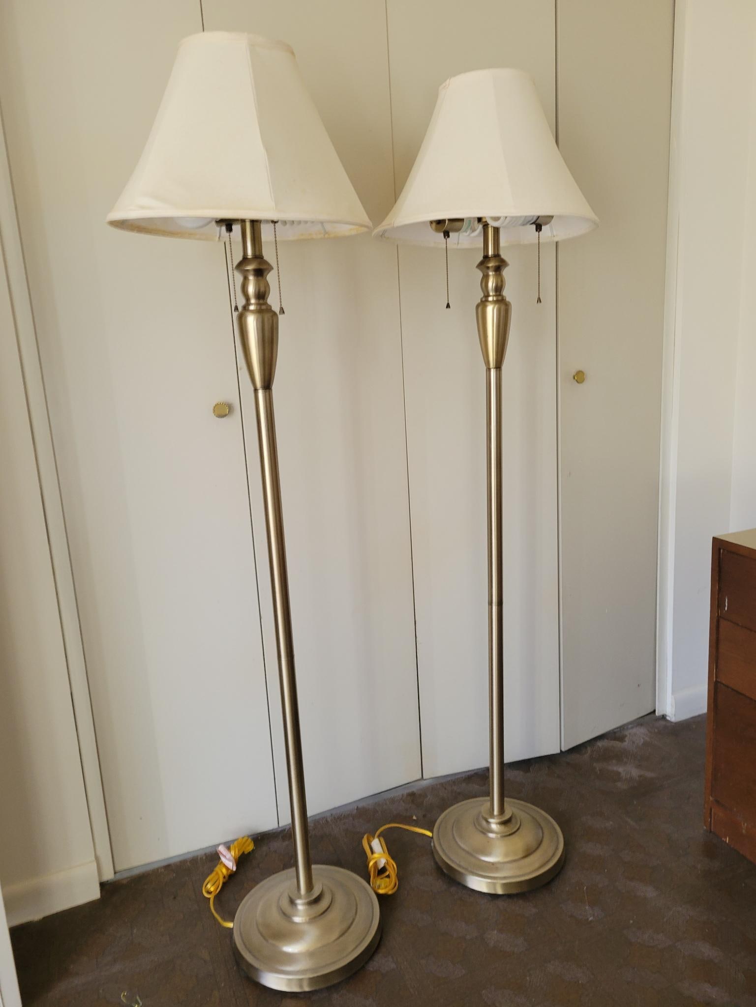 Pair of Modern Floor Lamps (1 of 4)
