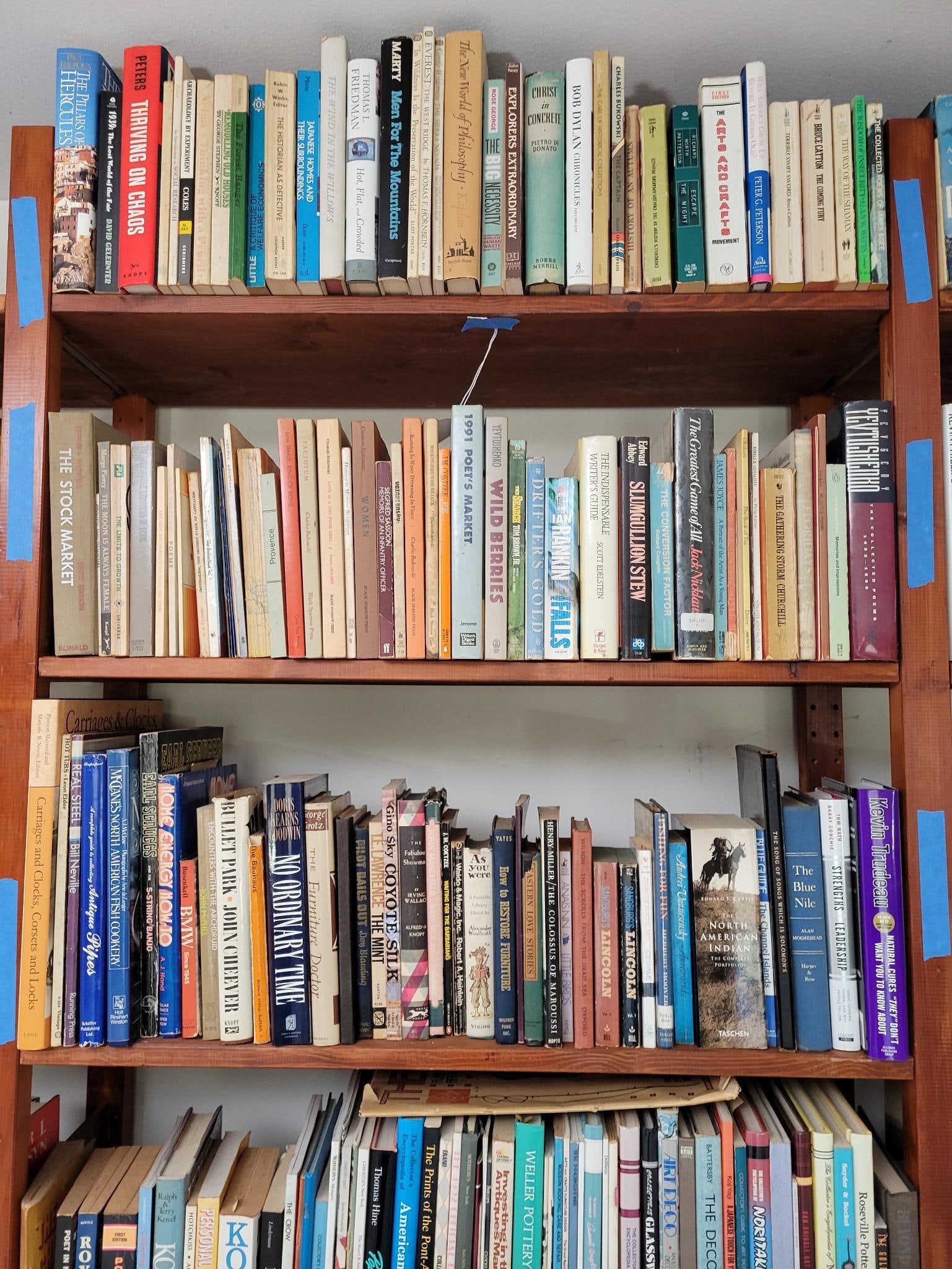 Estate Collection of Books - Bookcase Lot #10 (1 of 16)