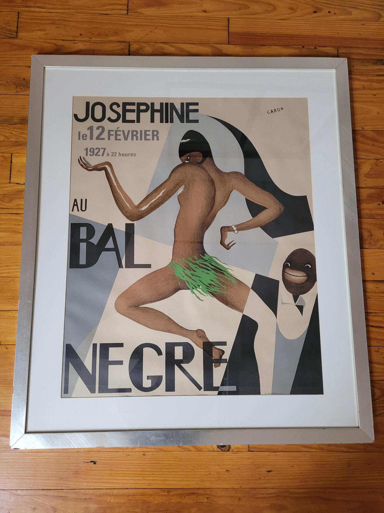 Caron, Josephine Baker "Au Bal Negre" Poster (1 of 11)