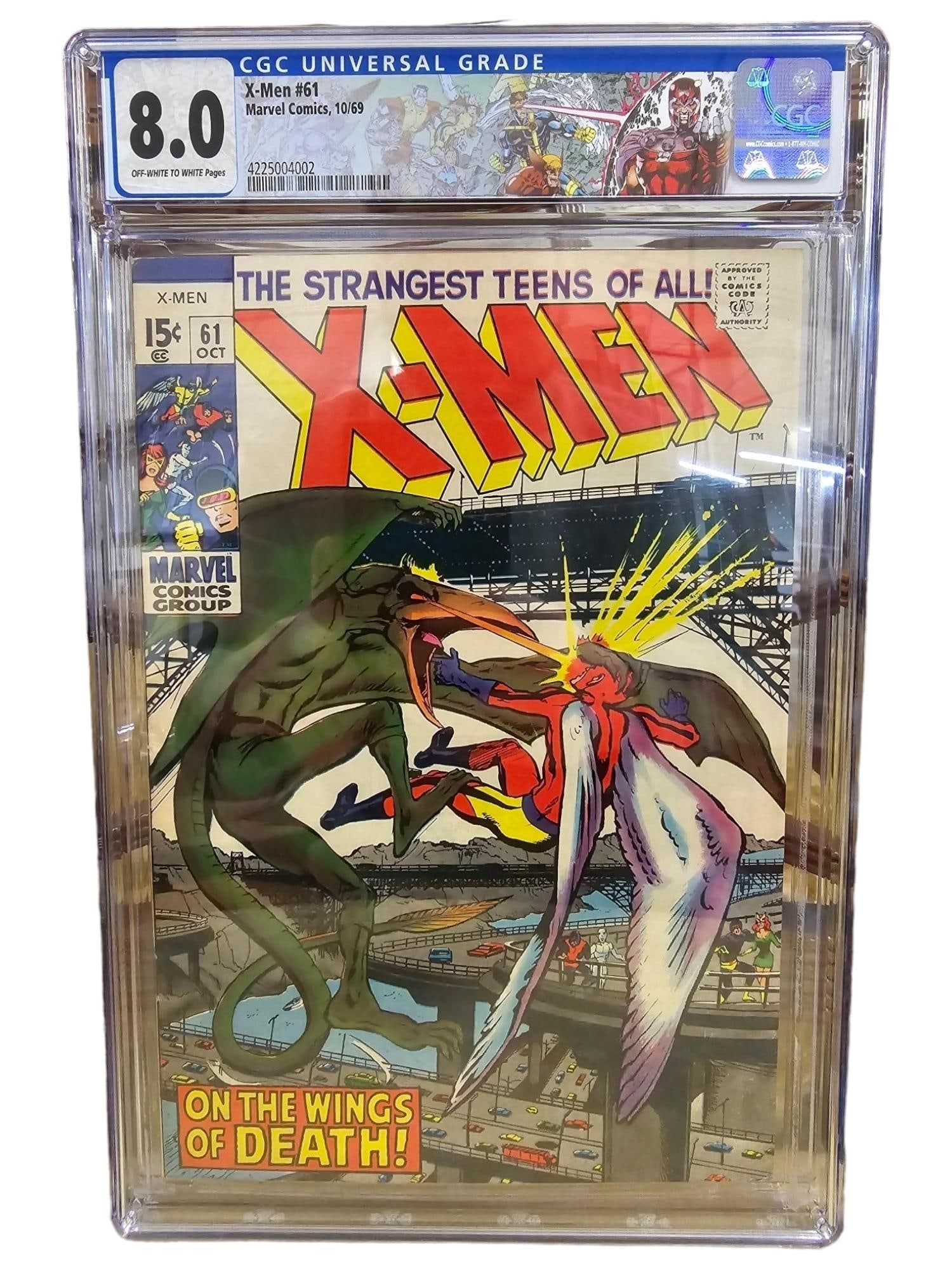 X-Men #61 CGC Graded 8.0 Comic Book (1 of 5)