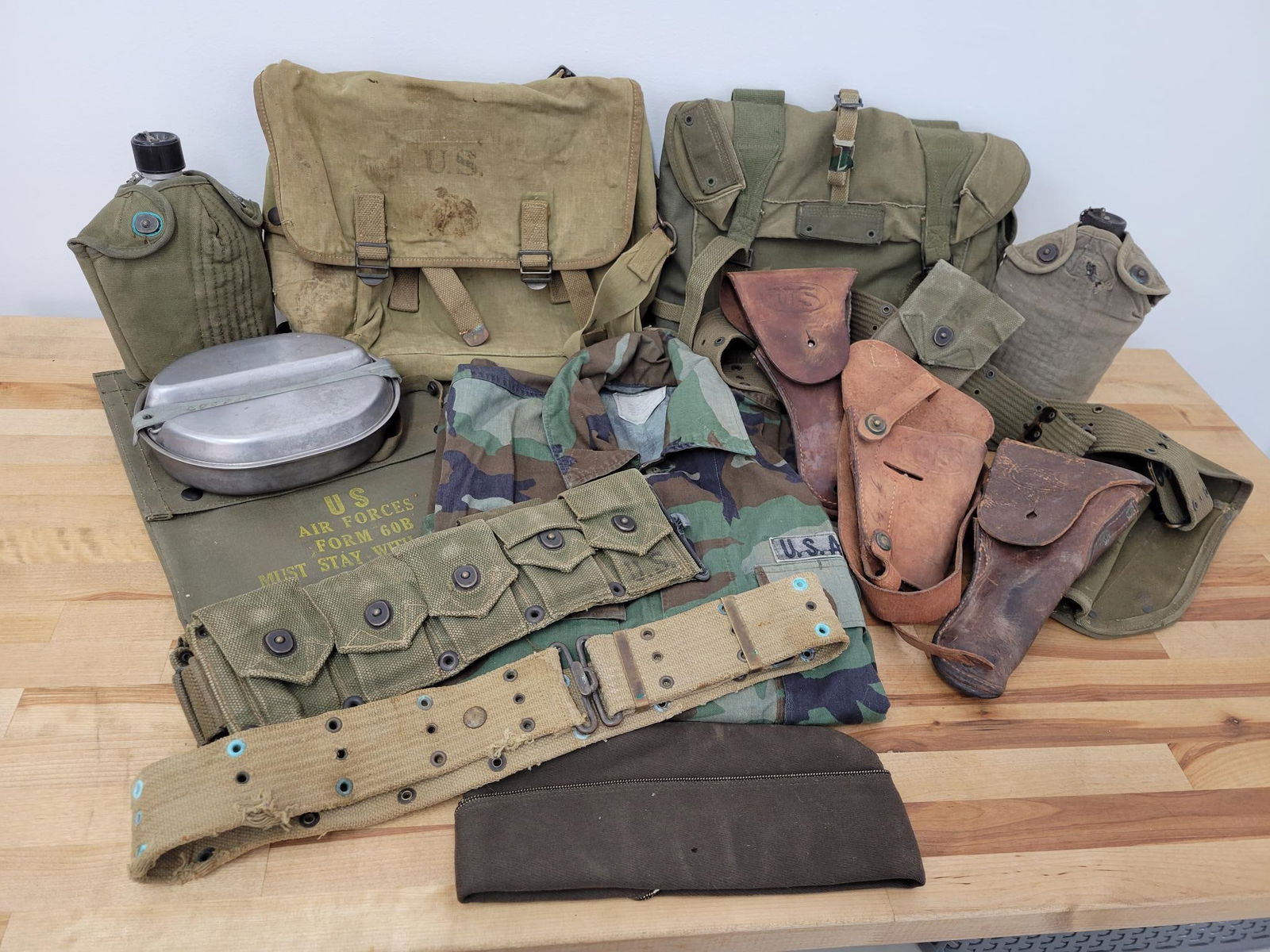 WWII to Vietnam Military Surplus Lot (1 of 13)