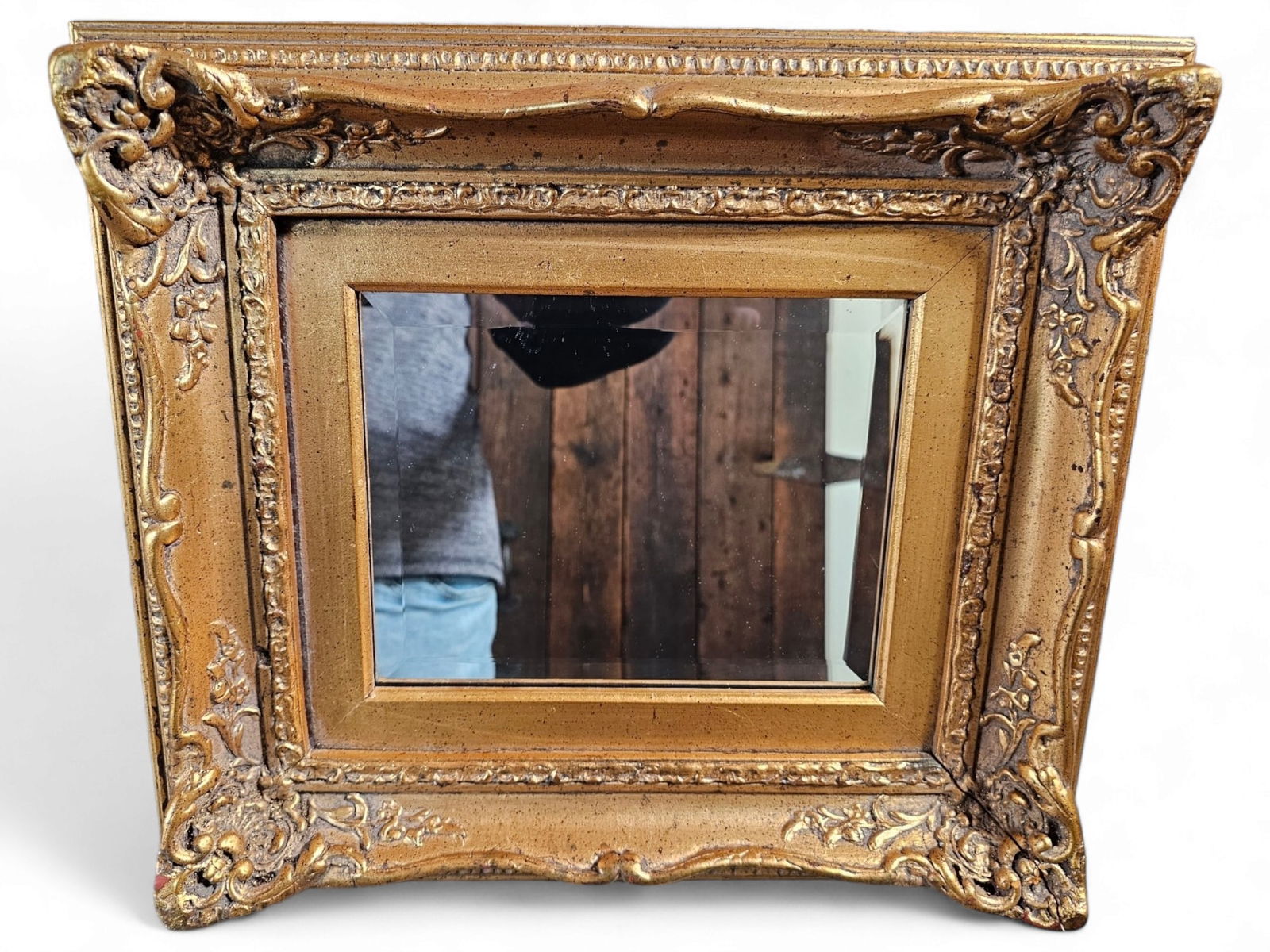 Victorian Style Gilt Wood Mirror (1 of 8)