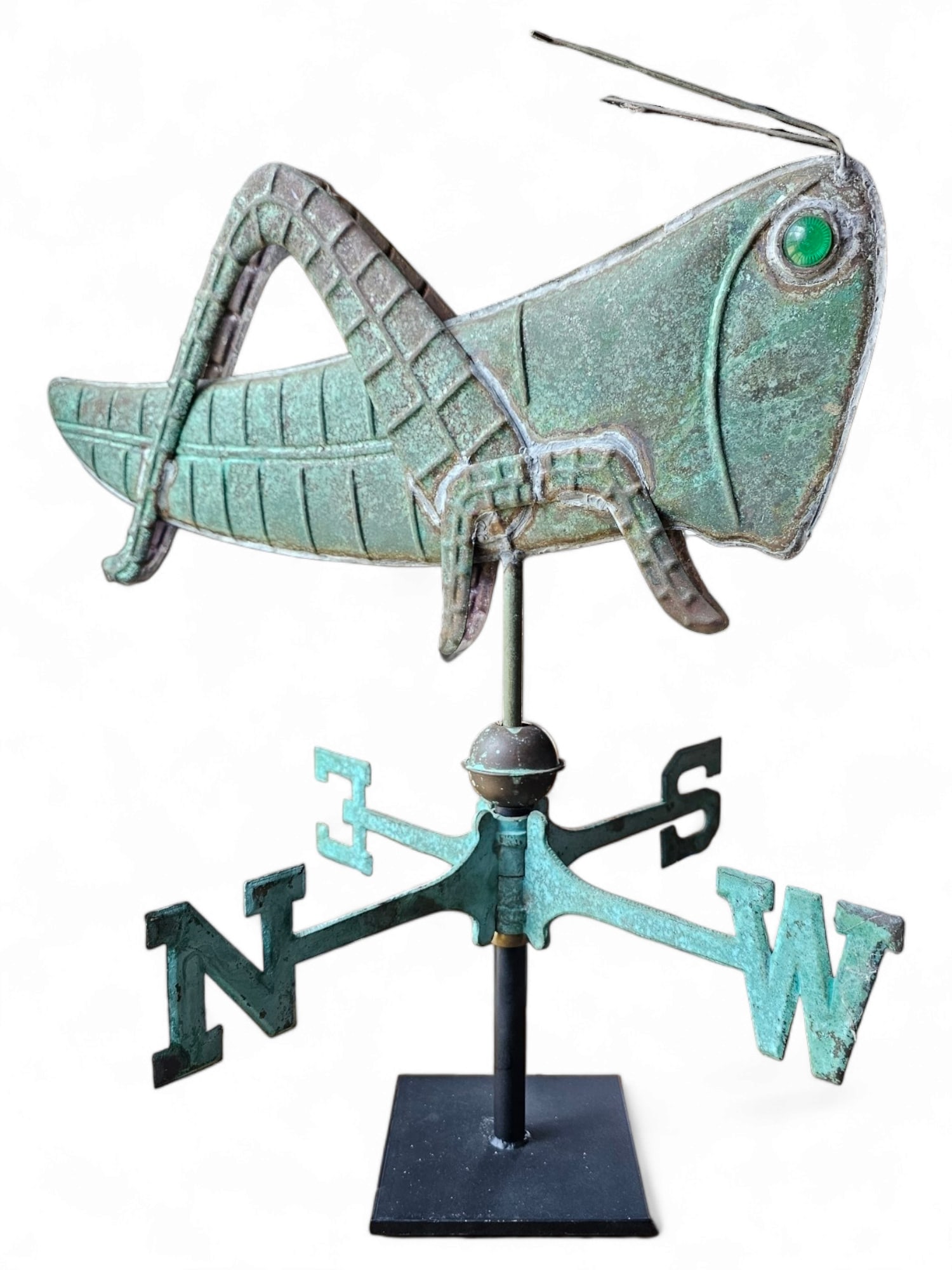 Copper Grasshopper Weathervane (1 of 6)