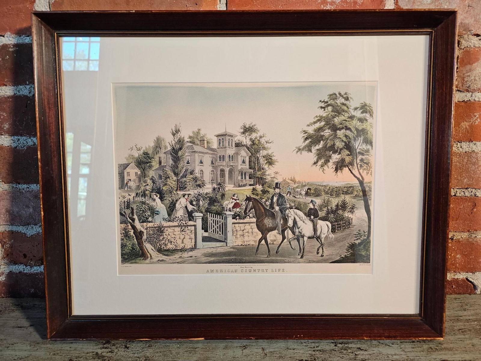 N. Currier & Ives American Country Life Print (1 of 6)
