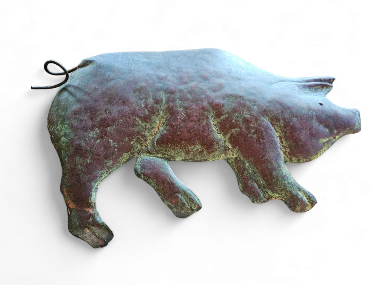 Copper Pig Wall Plaque (1 of 6)