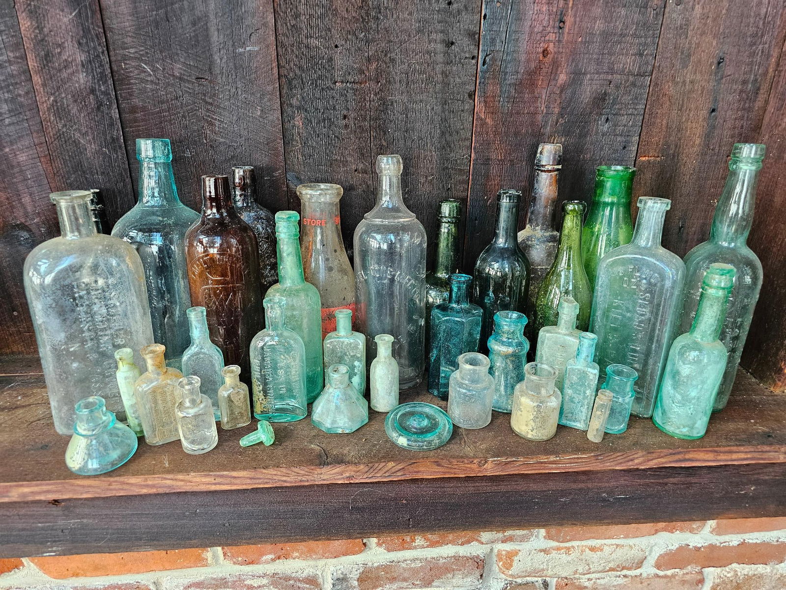 Large Estate Grouping of Antique Bottles - Lot 2 (1 of 5)