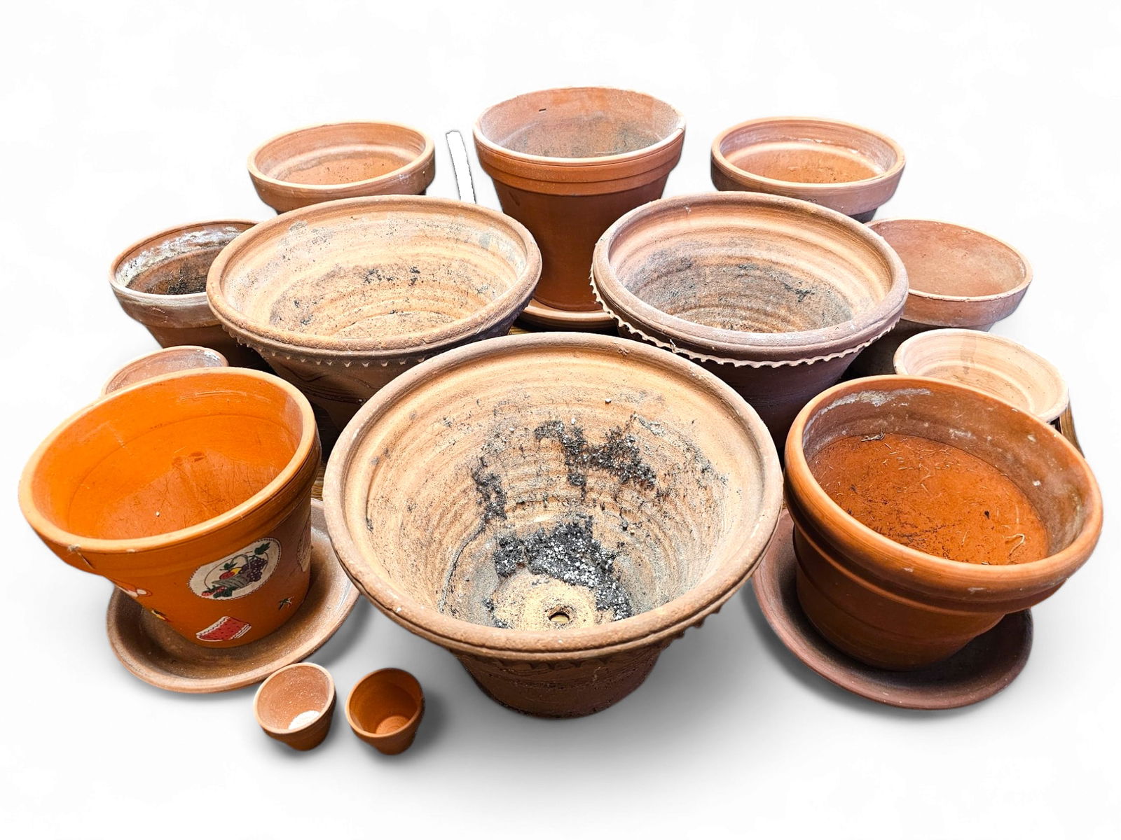 Grouping of Ceramic Planters (17 pc) - Lot 1 (1 of 7)