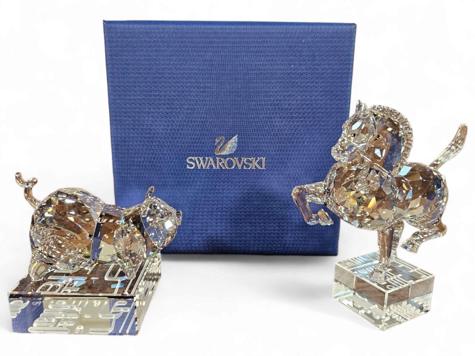 2pc. Swarovski Crystal Figures (1 of 12)