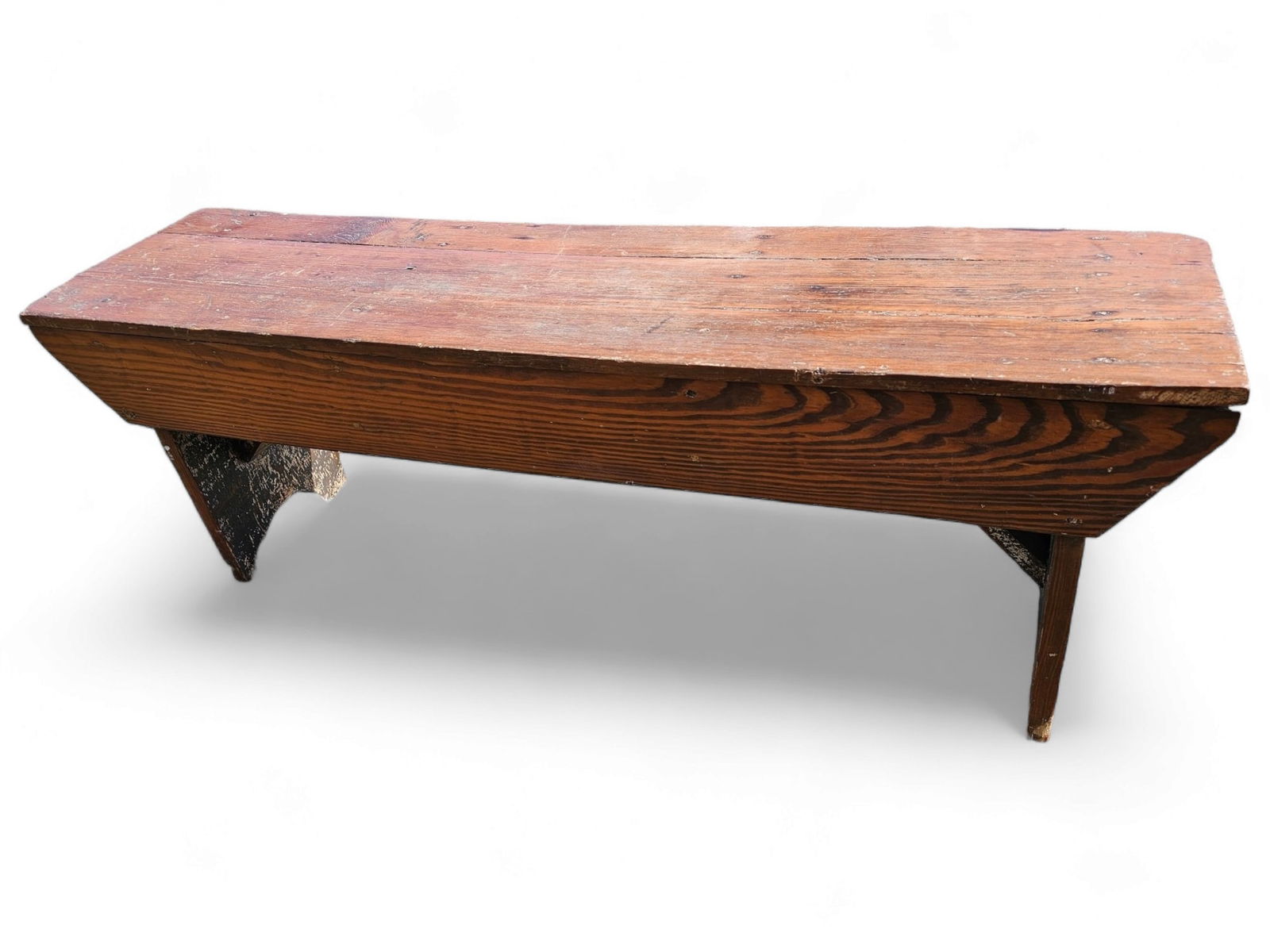 Antique Rustic Wood Bench (1 of 11)
