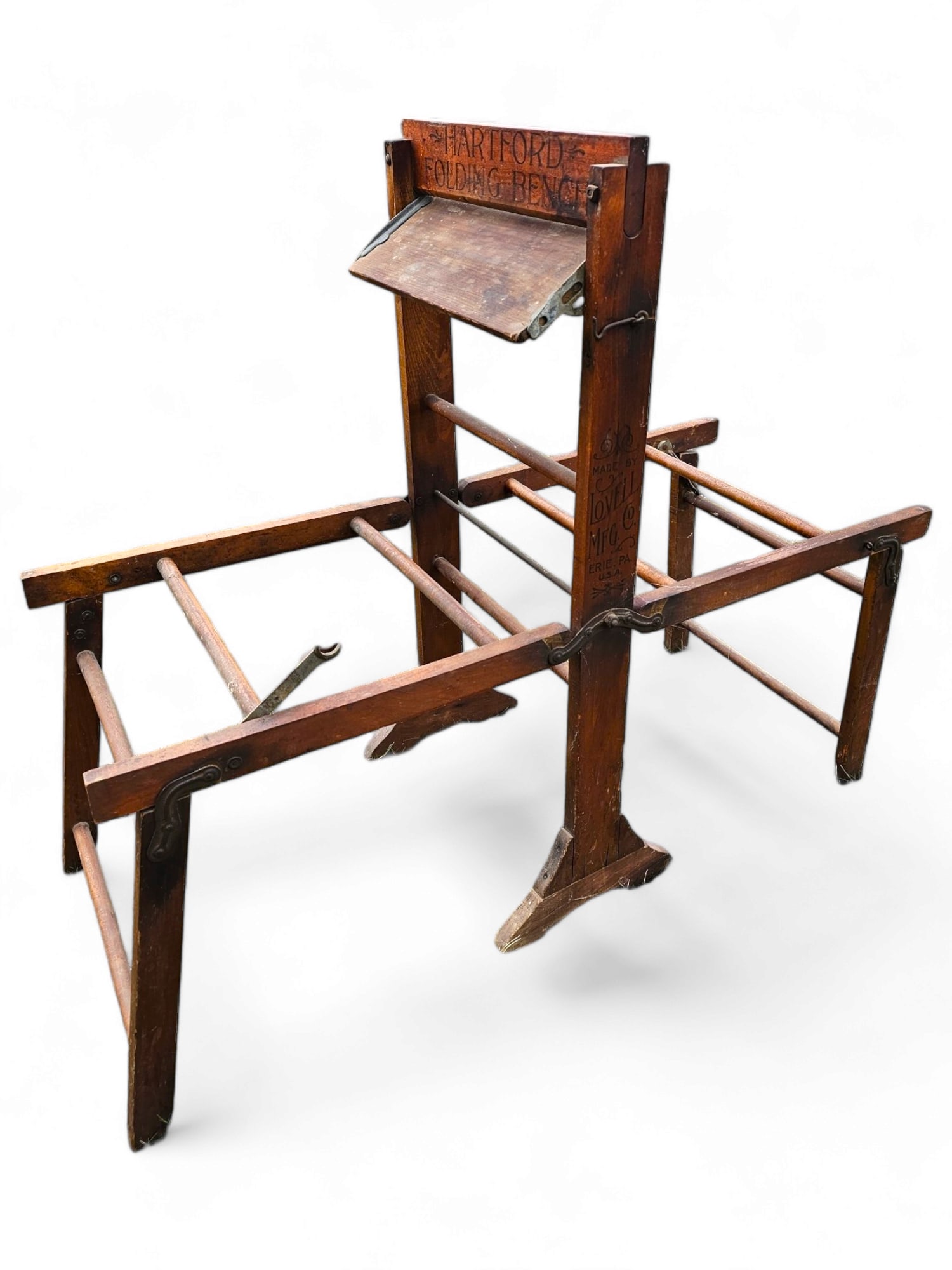 Antique Folding Wash / Laundry Stand (1 of 10)