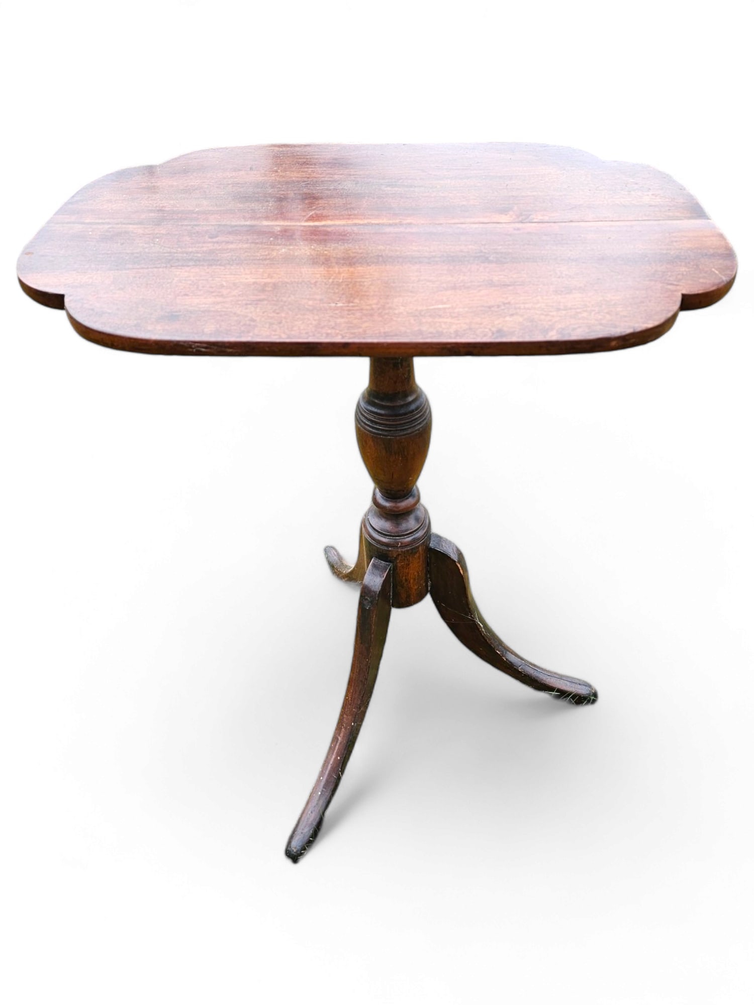 Antique Mahogany Accent / Side Table (1 of 6)