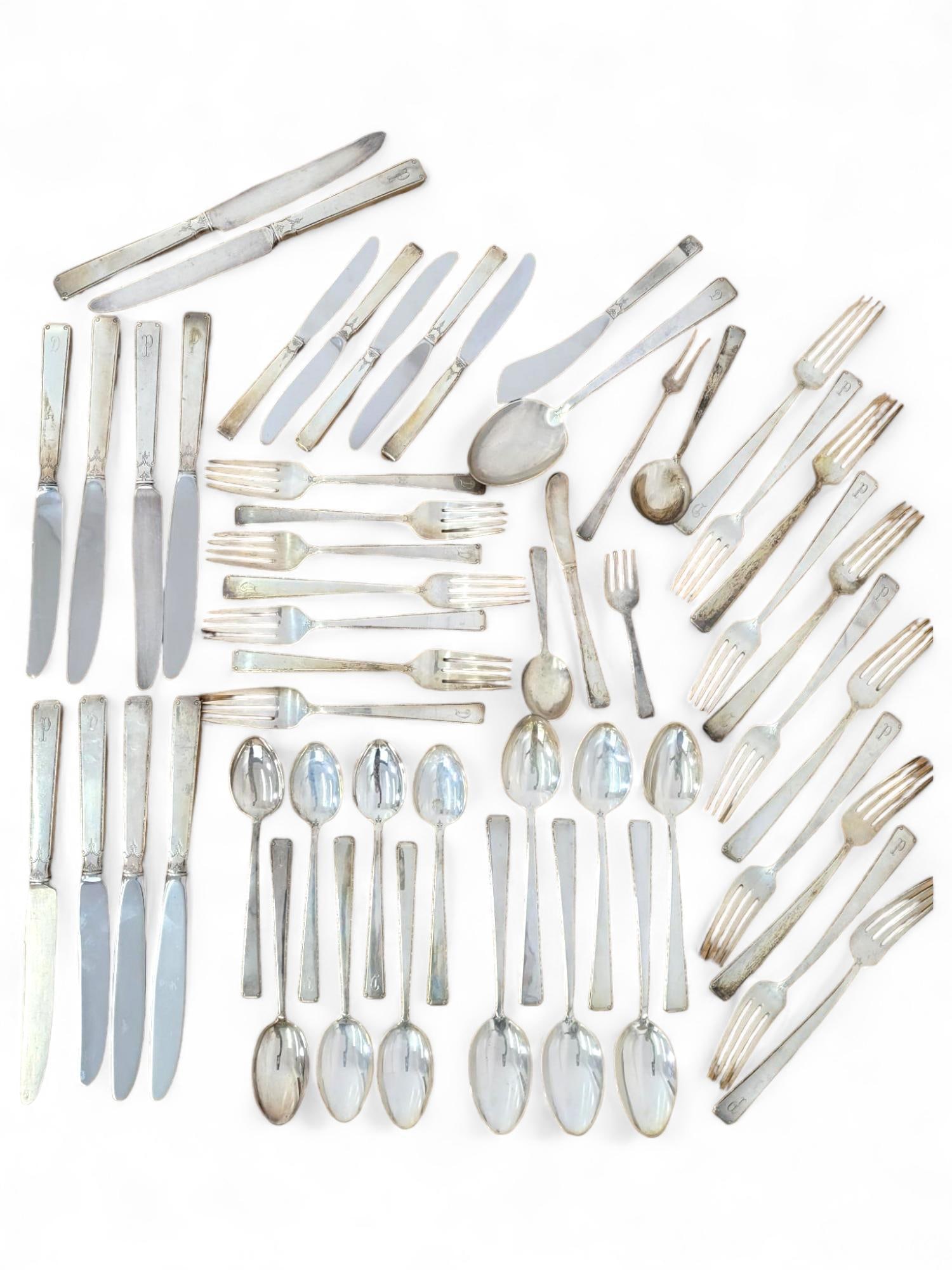 Towle Sterling Silver Partial Flatware Set 45 ozt (1 of 15)