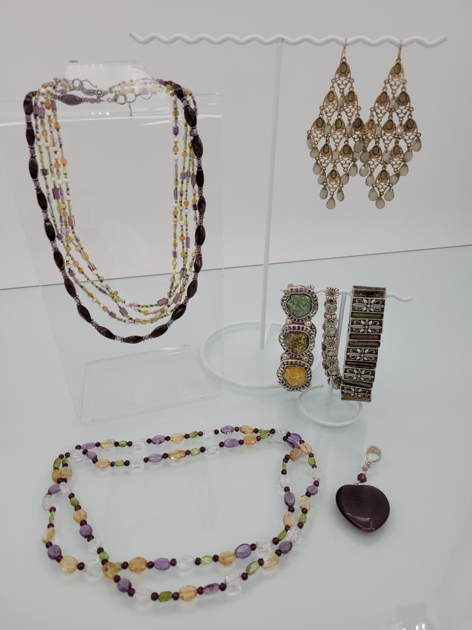 Lavender Dream Bead Jewelry Lot (1 of 8)