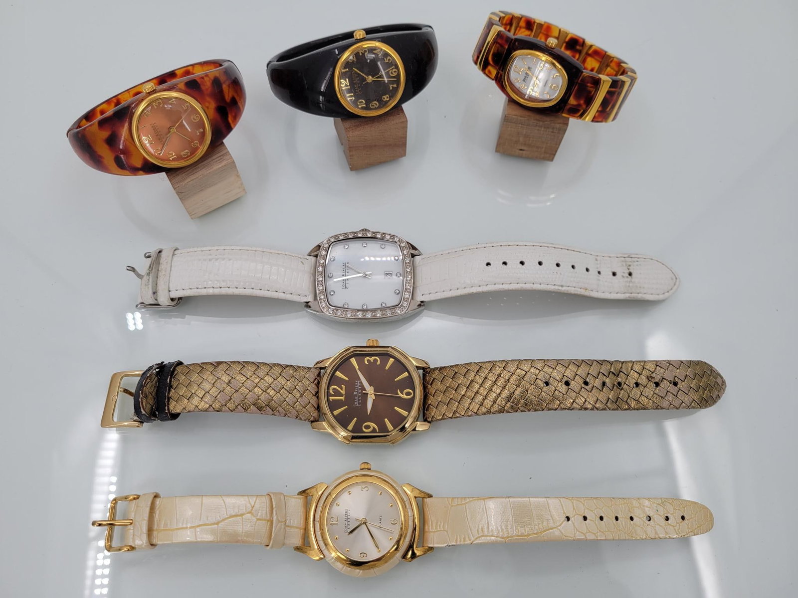 Six Joan Rivers Classics Wristwatches: Description: Six Joan Rivers Classics wristwatches