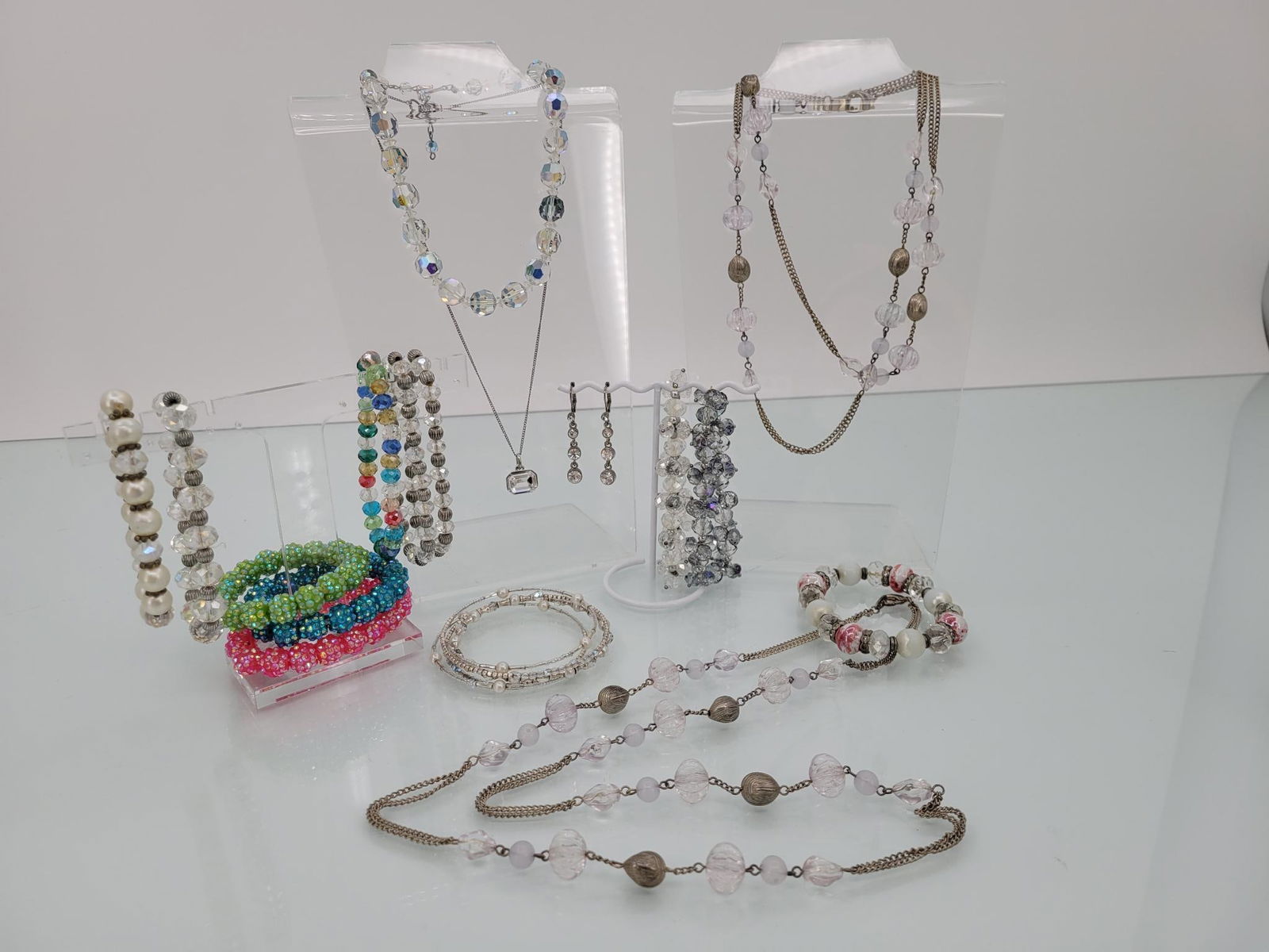 Rainbow Crystal Beaded Lot (1 of 5)