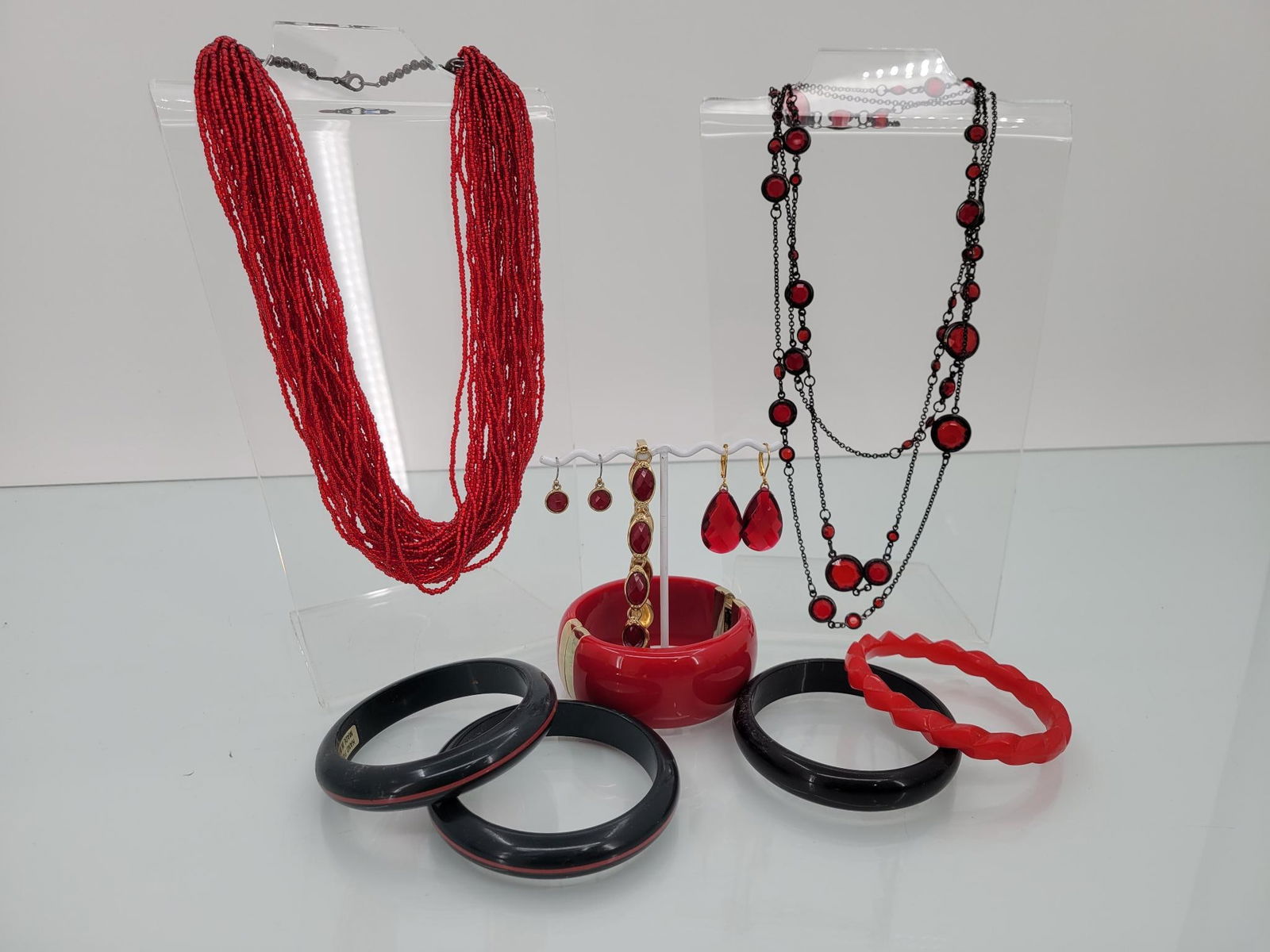 Garnet And Black Jewelry Lot (1 of 11)