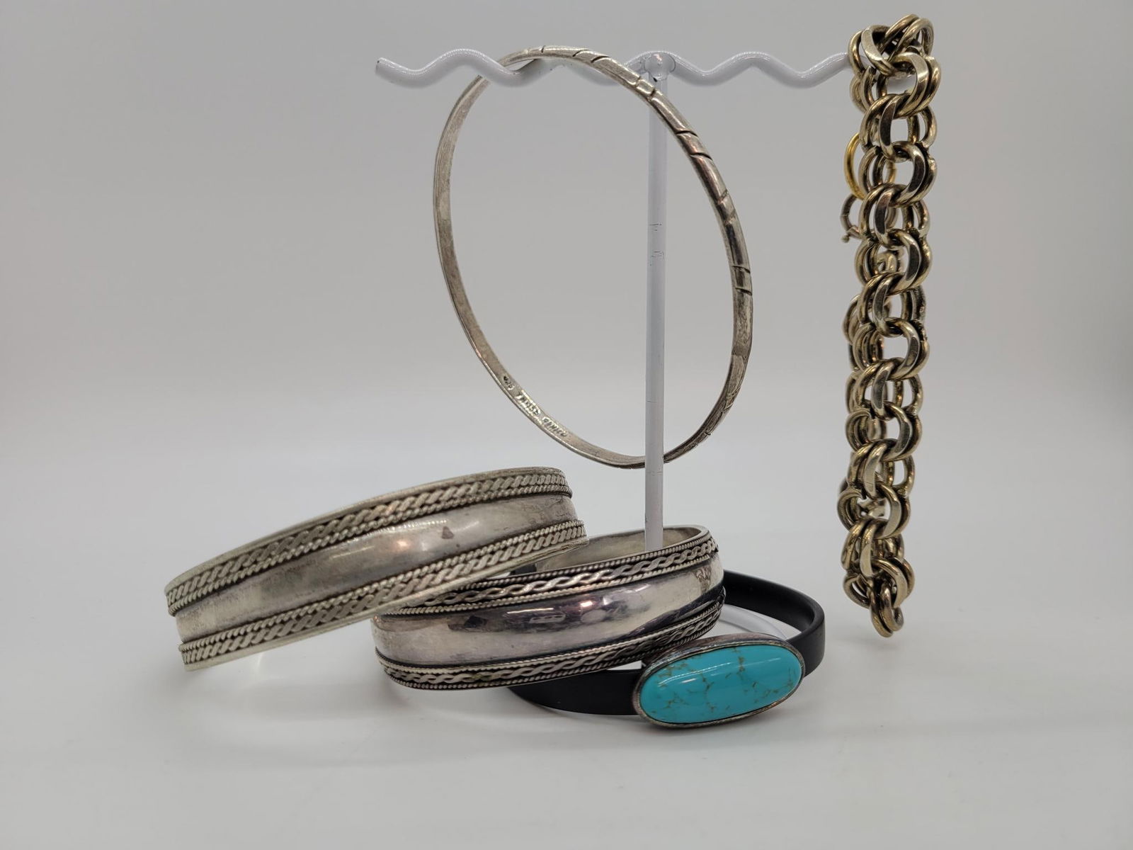 Vintage Sterling Silver Bracelet Lot (1 of 13)