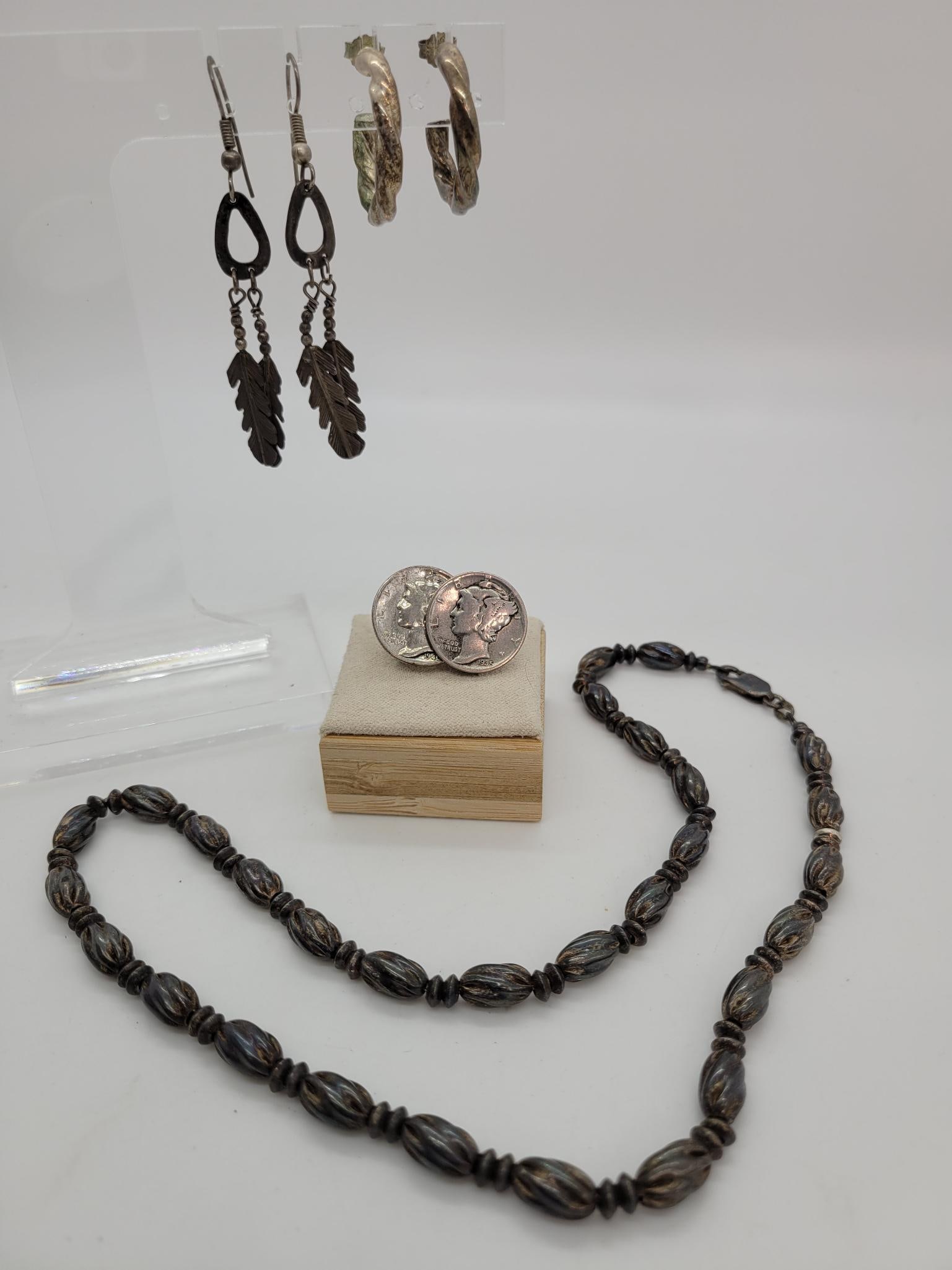 Vintage Sterling Silver Jewelry Lot (1 of 13)