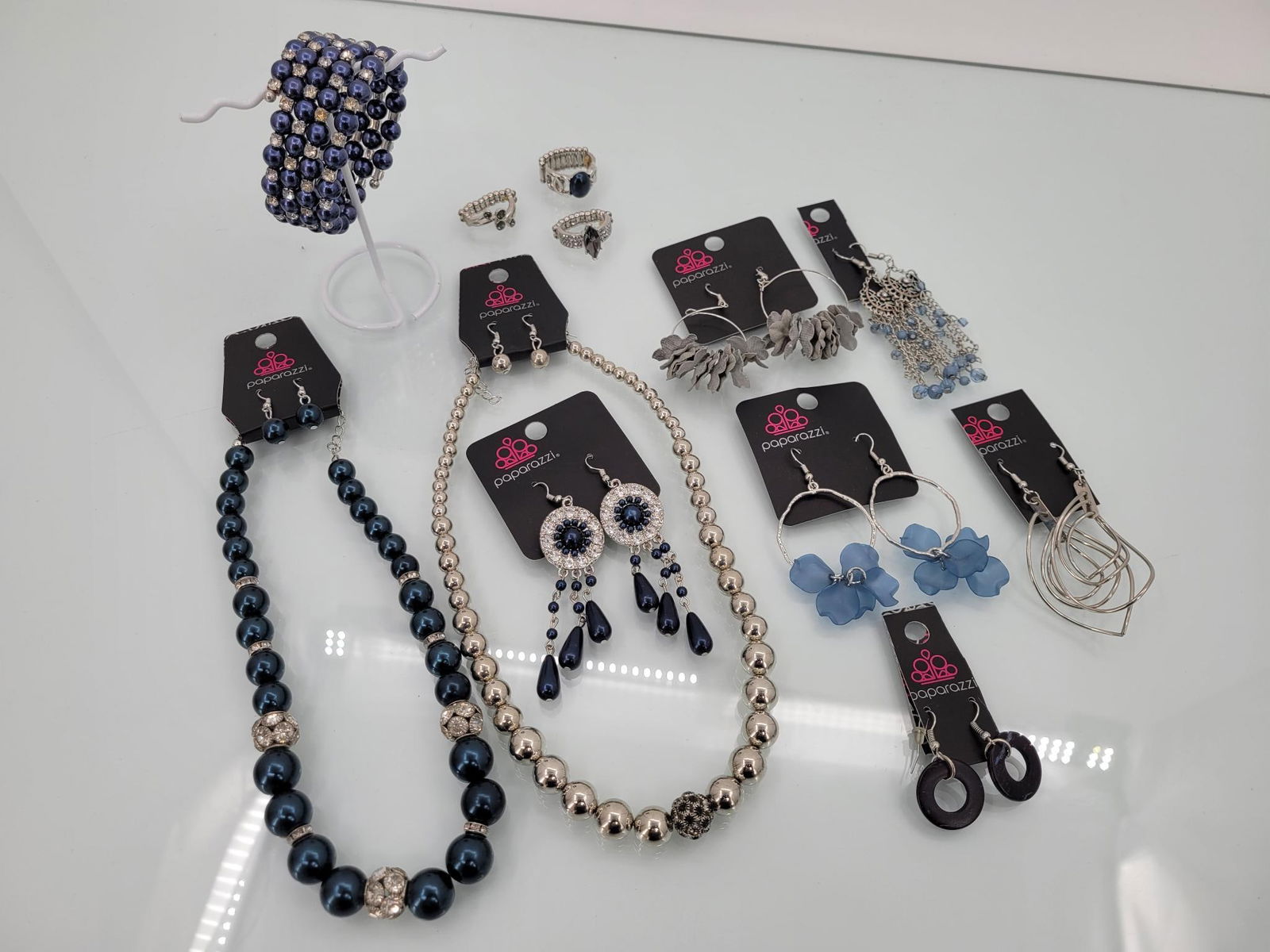 Royal Blue And Silver Toned Paparazzi Lot (1 of 7)