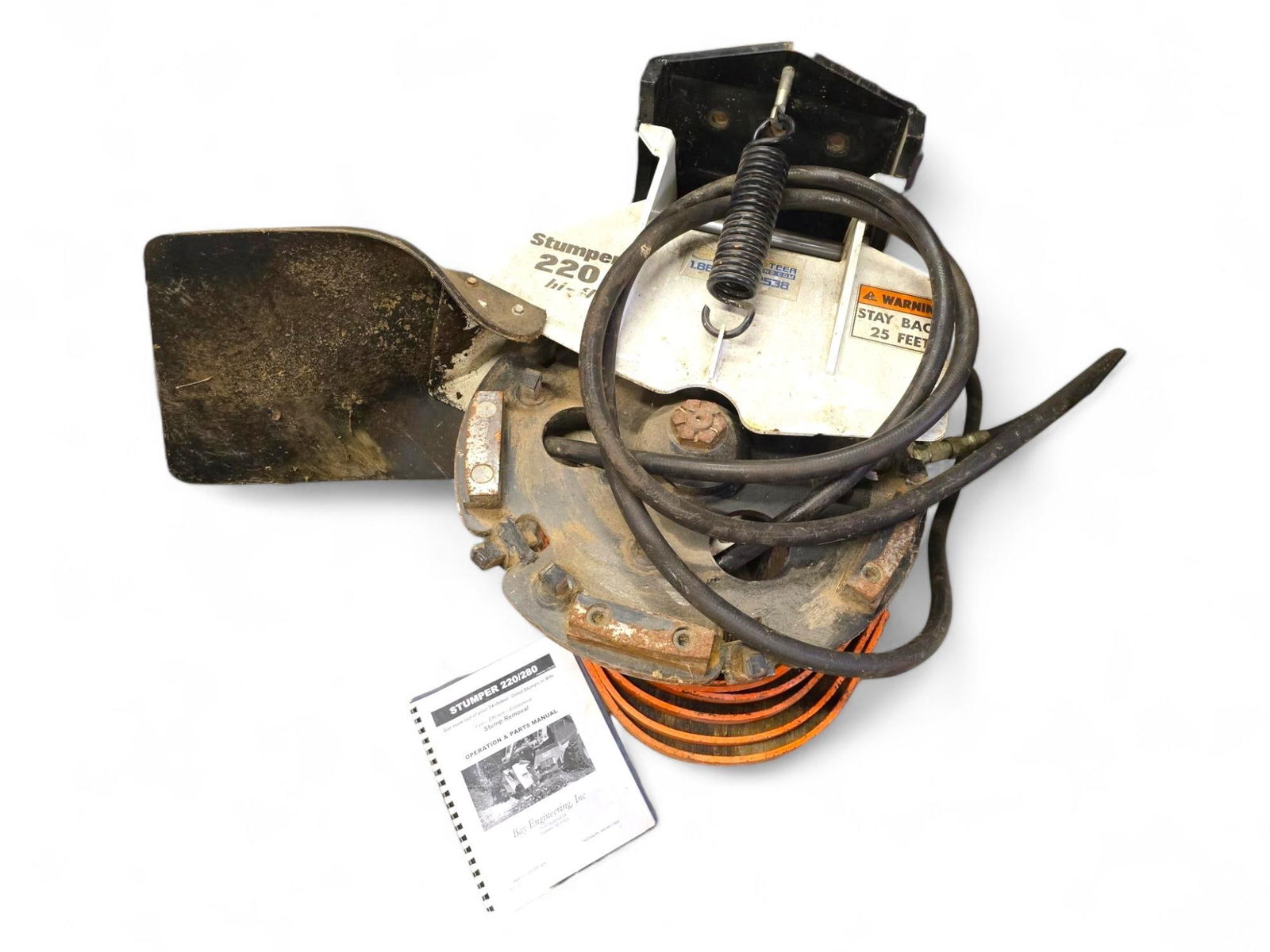 Stumper 220 Hydraulic Stump Grinder Attachment (1 of 19)