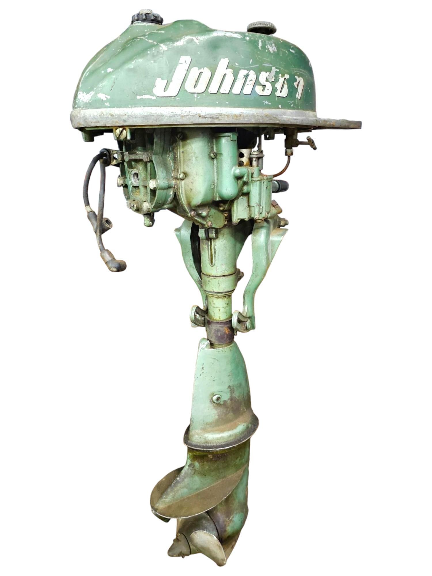 1950's Johnson Outboard Motor (1 of 11)
