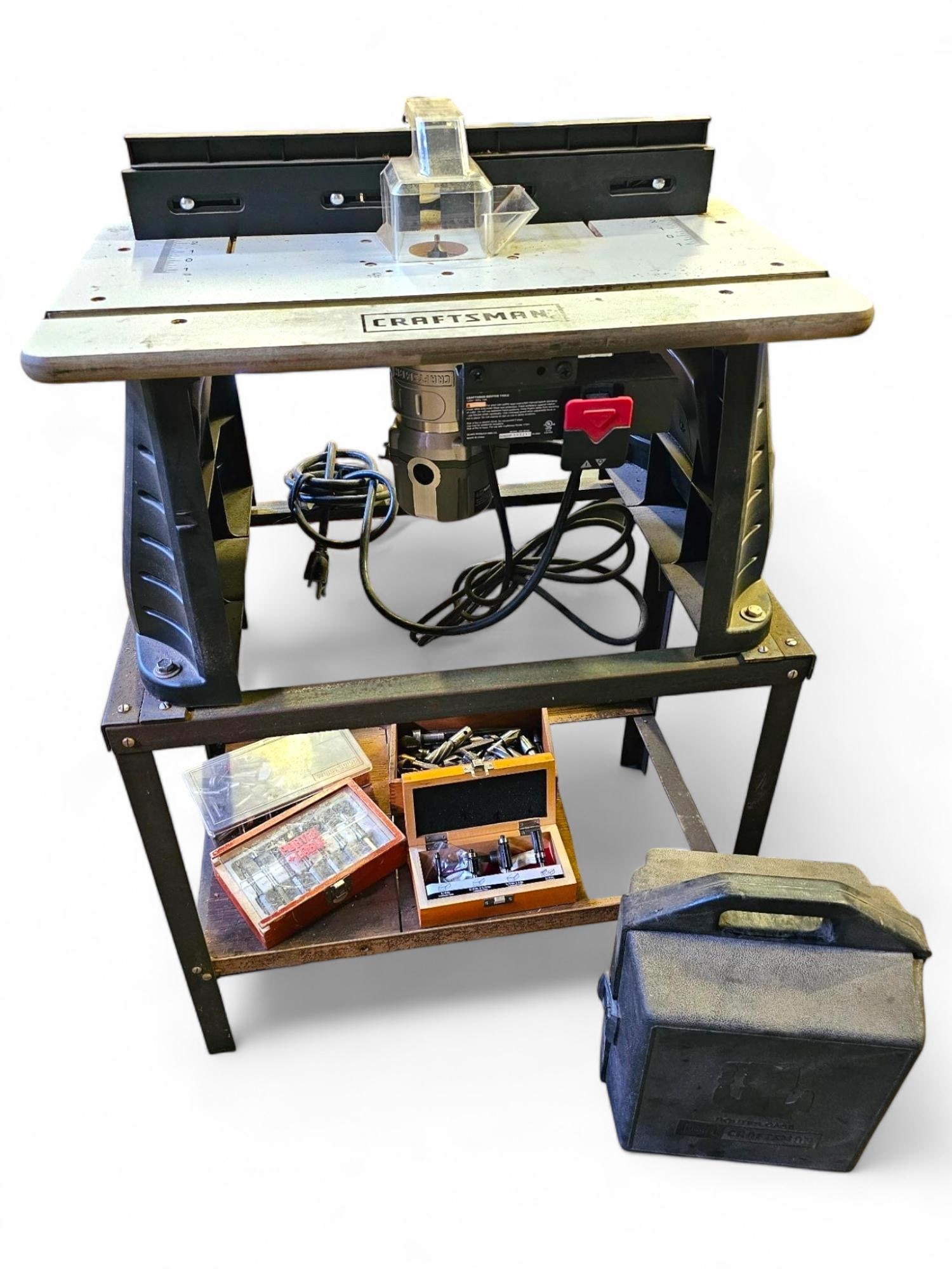 Craftsman Router & Table W/ Bits (1 of 11)