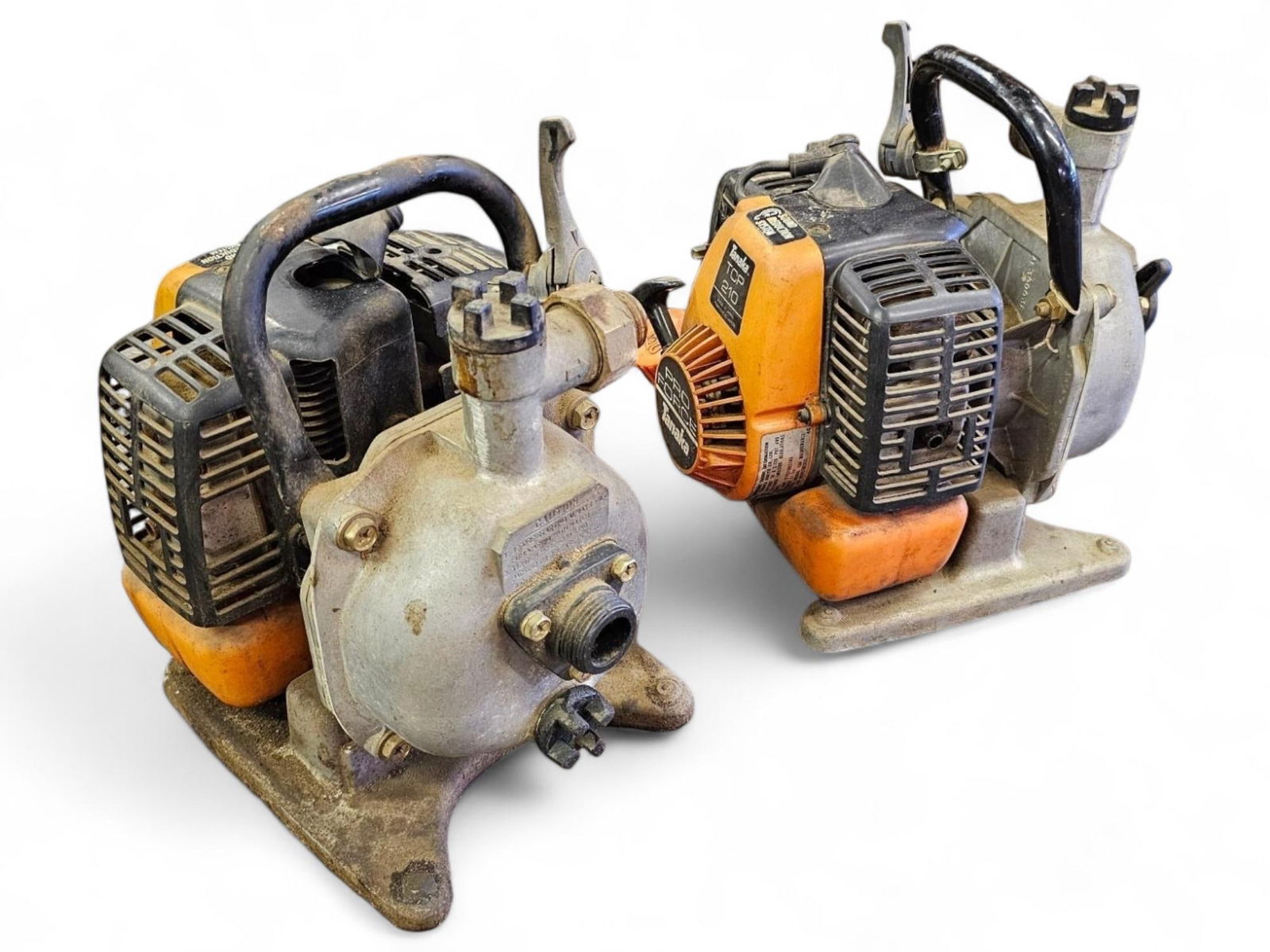 (2) Two Tanaka TCP 210 Gas Powered Water Pumps (1 of 8)