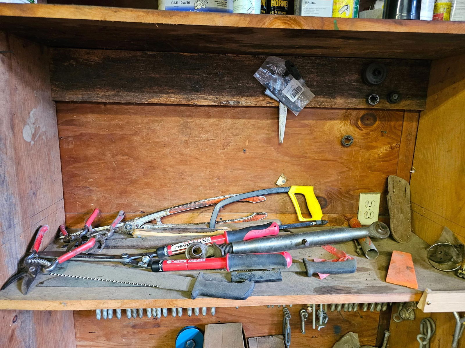 Shelf of Garden Tools (1 of 4)