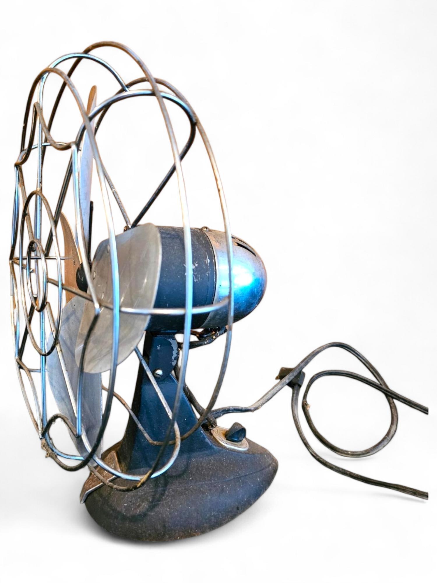 Vintage Art Deco Eskimo 3 Speed Fan (1 of 8)