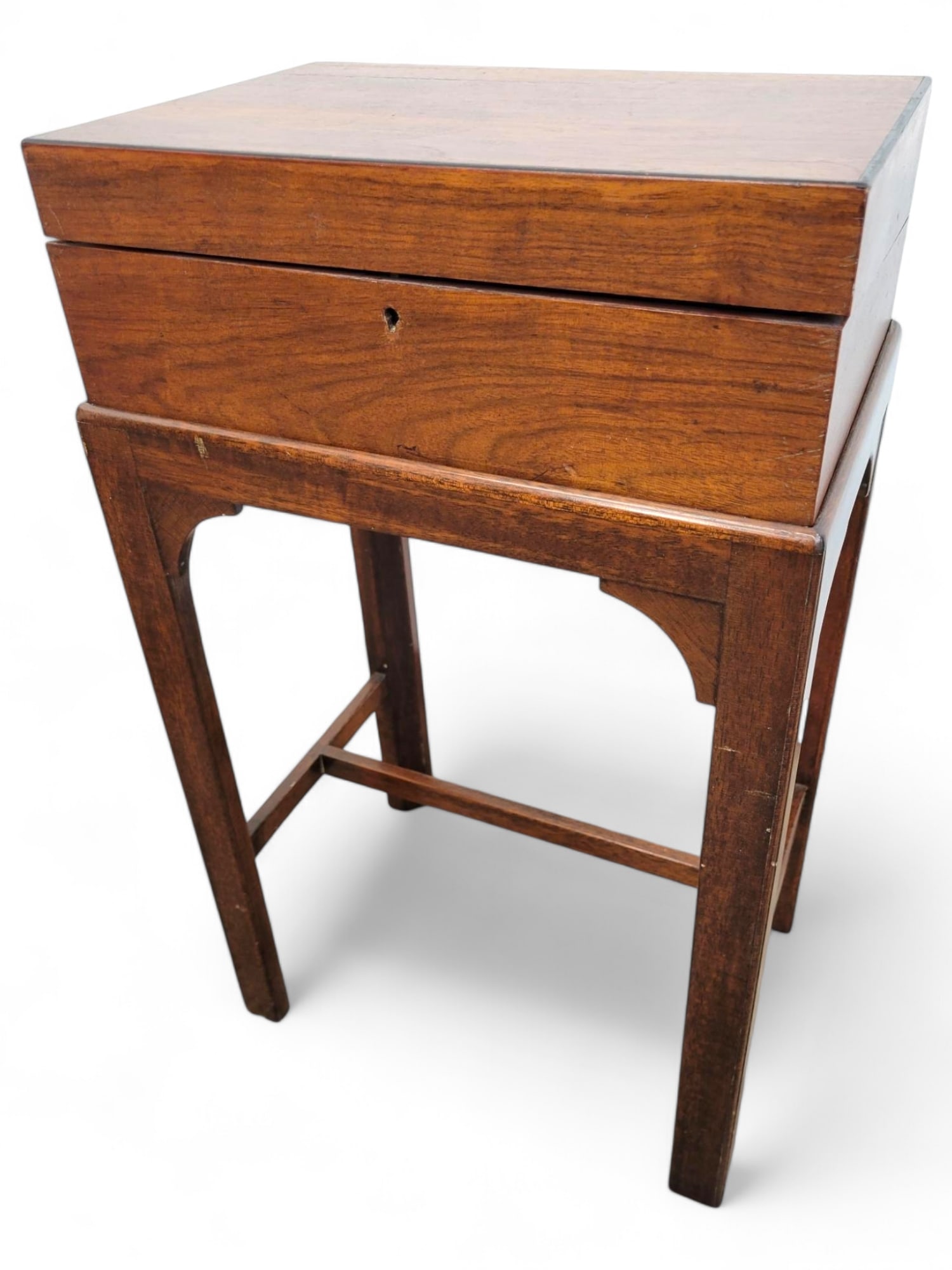 19th C. Rosewood Lap Desk on Stand (1 of 13)