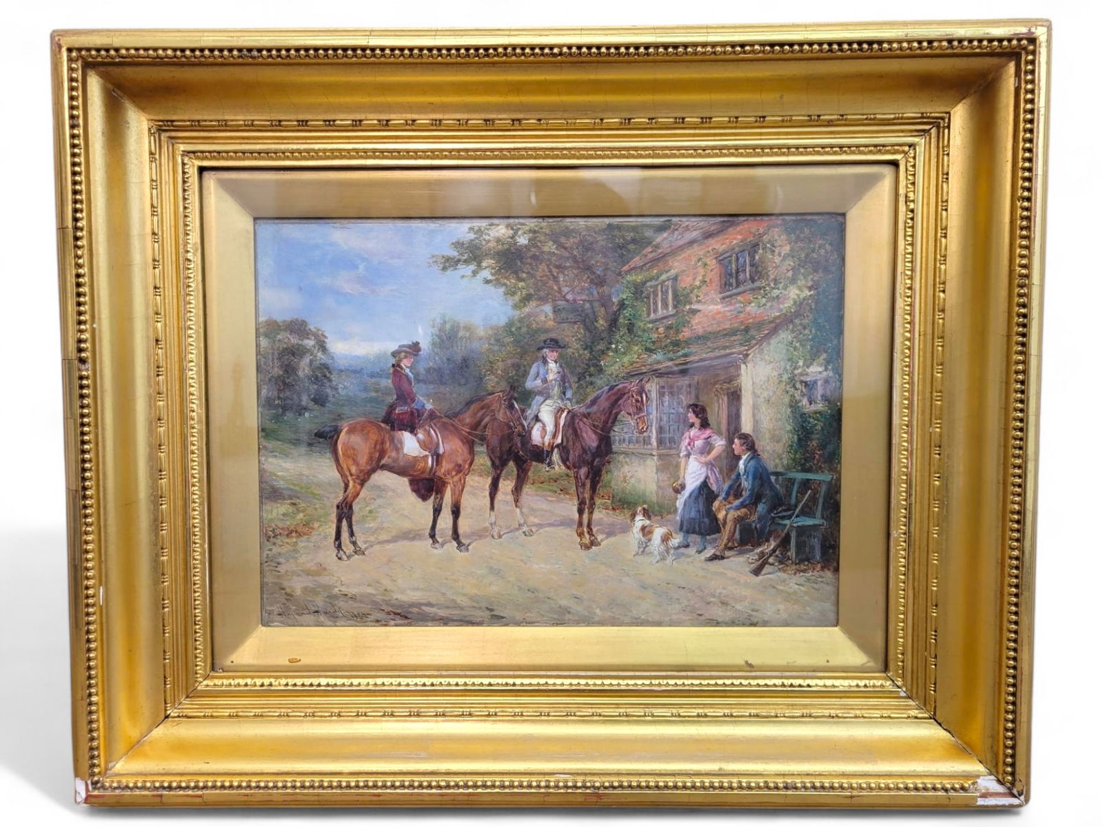 Heywood Hardy (1843-1933) Oil on Board (1 of 7)