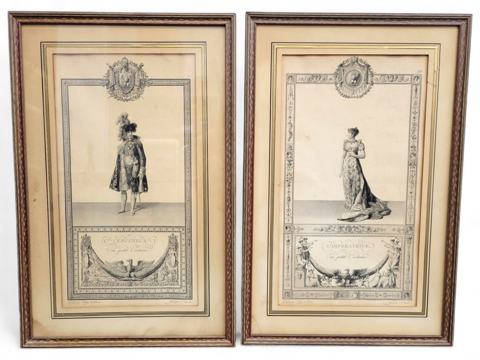 Pair of 19th-Century Engravings in Matching Frames (1 of 10)