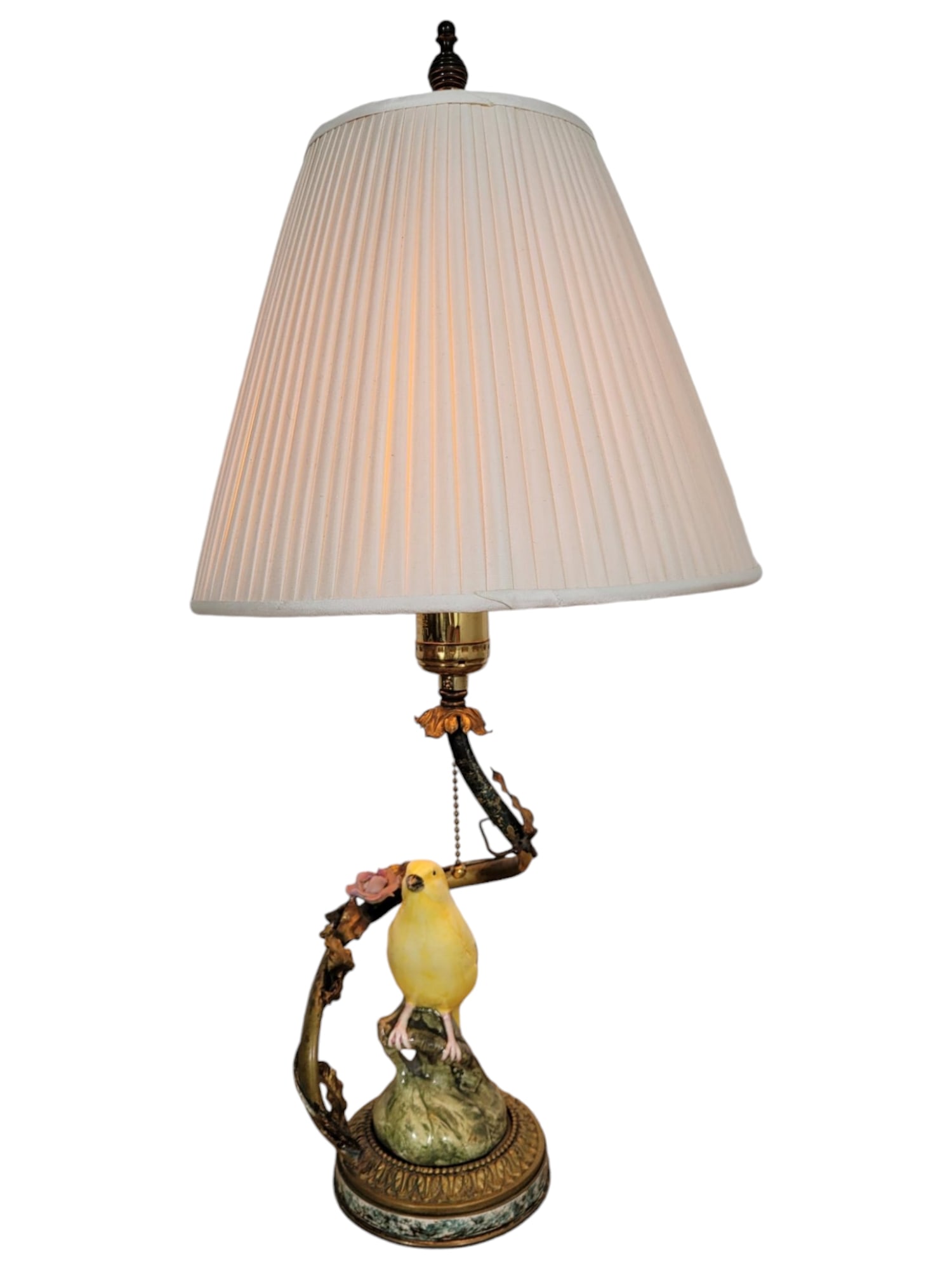 Vintage Ceramic Bird Table Lamp (1 of 11)