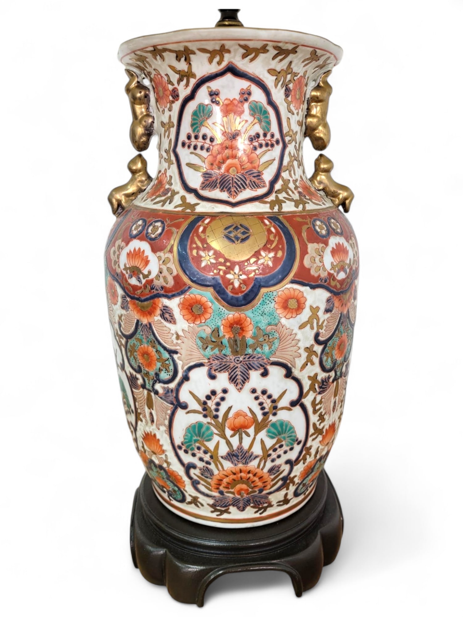 Imari Porcelain Vase Table Lamp (1 of 15)