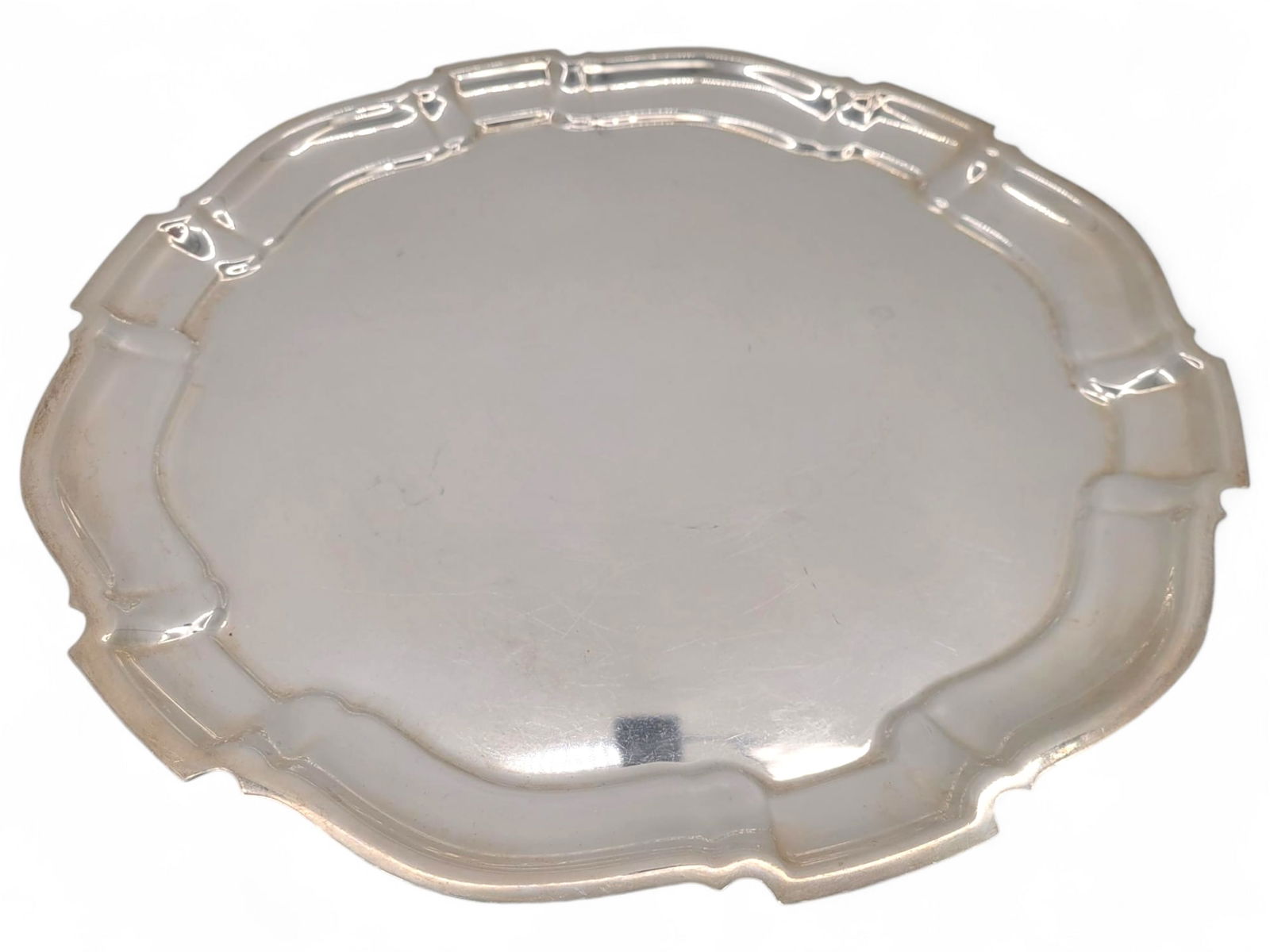 Poole "Chippendale" Sterling Silver Tray 39.82 ozt (1 of 8)