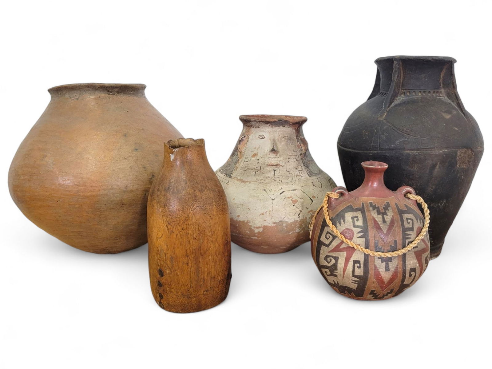 Collection of Native American Style Pottery (1 of 20)