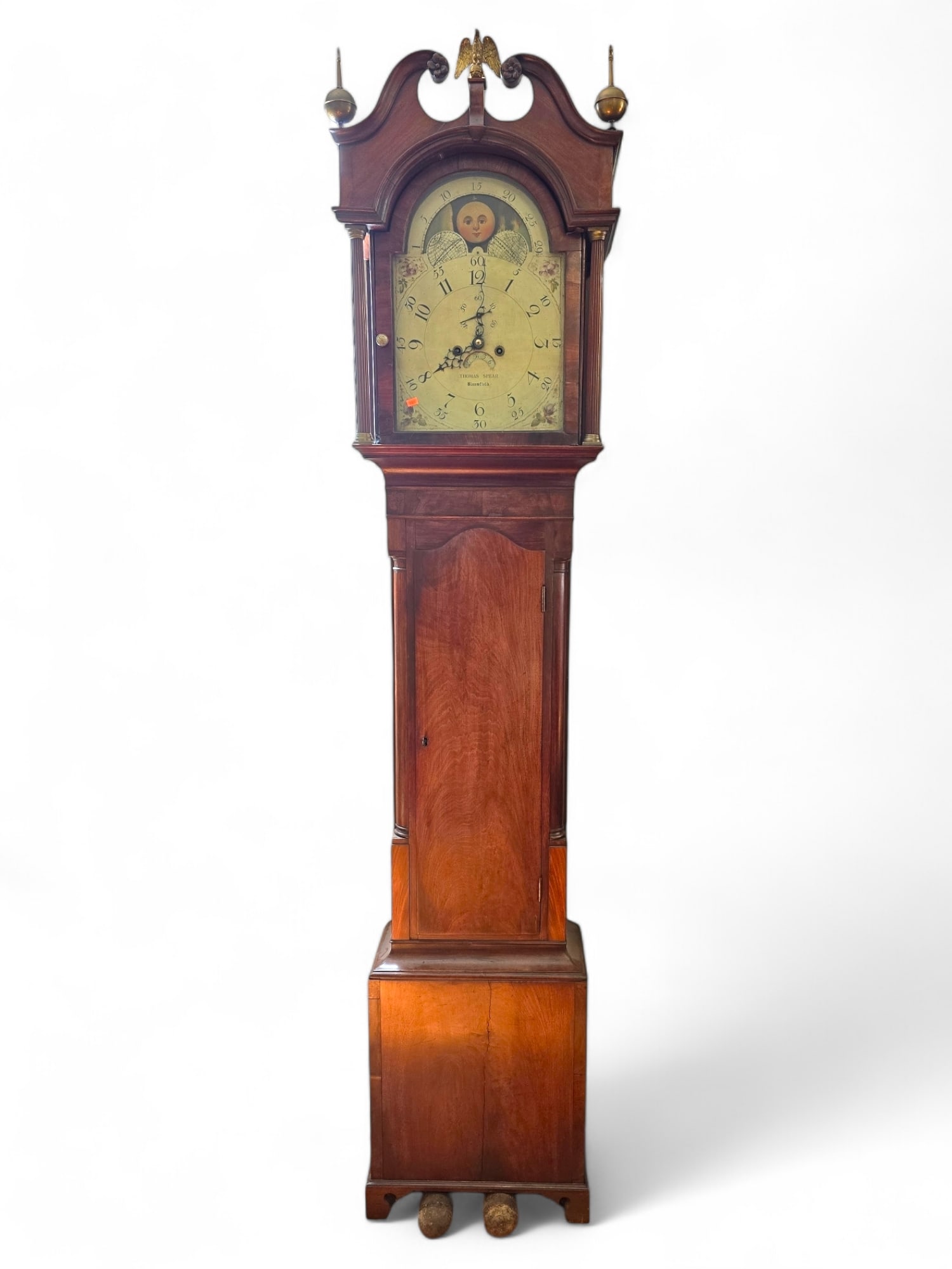 Thomas spear Bloomfield New Jersey Tall Case Clock (1 of 14)