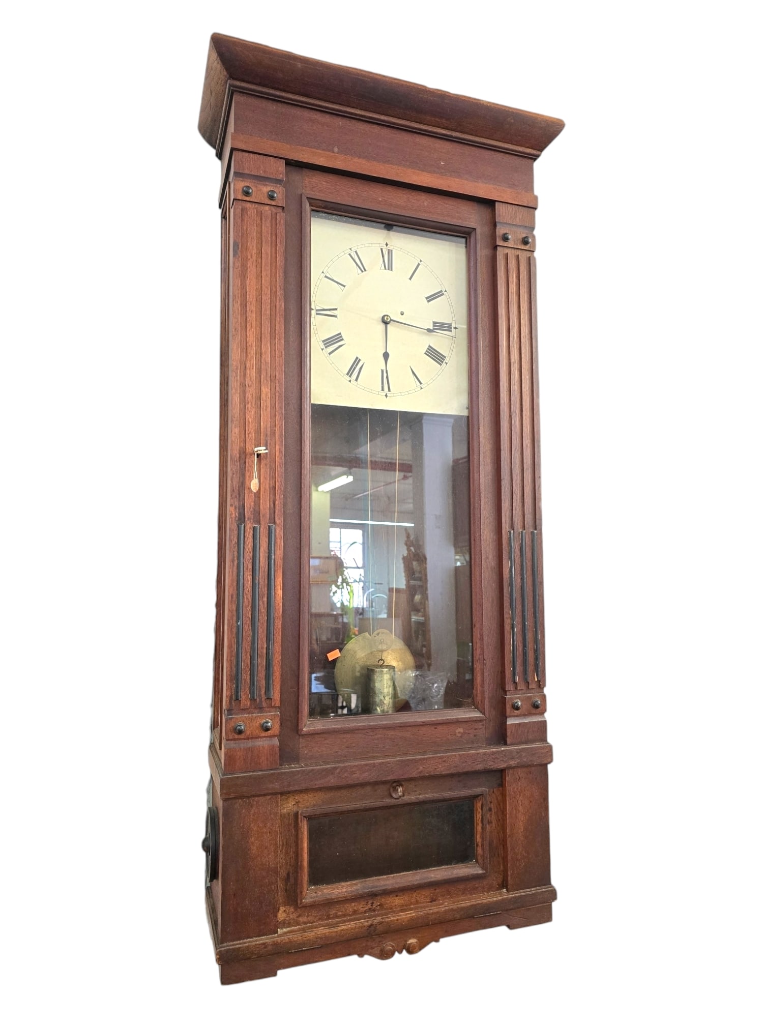 Large Weight Driven Regulator Wall Clock (1 of 13)