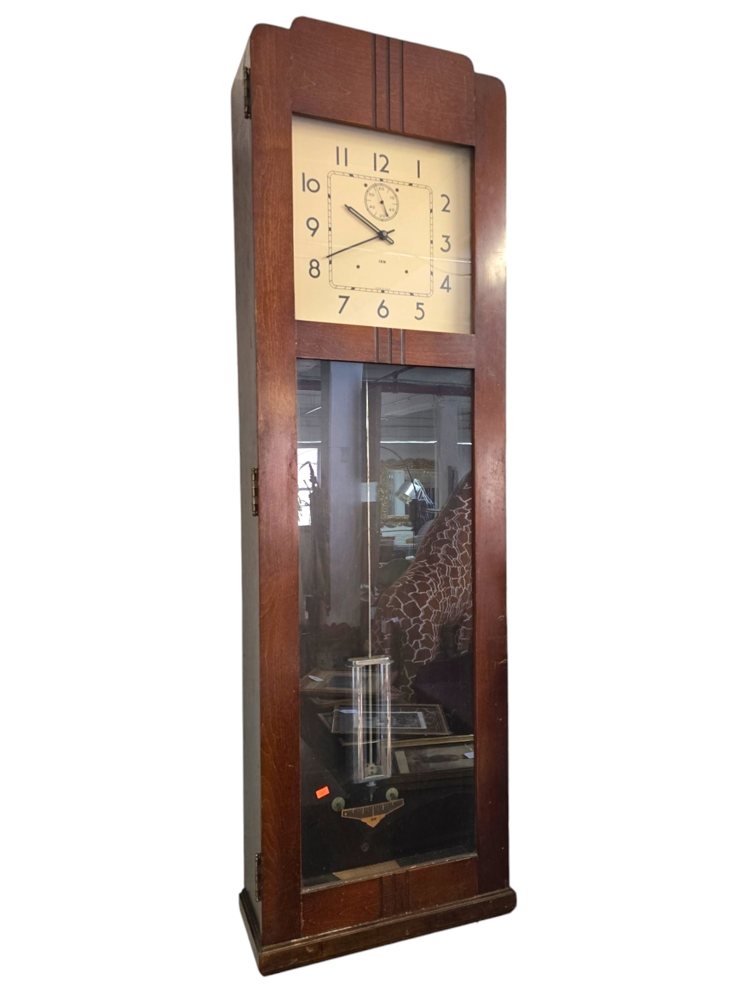 1930's Art Deco Self Starting IBM Master Clock (1 of 11)
