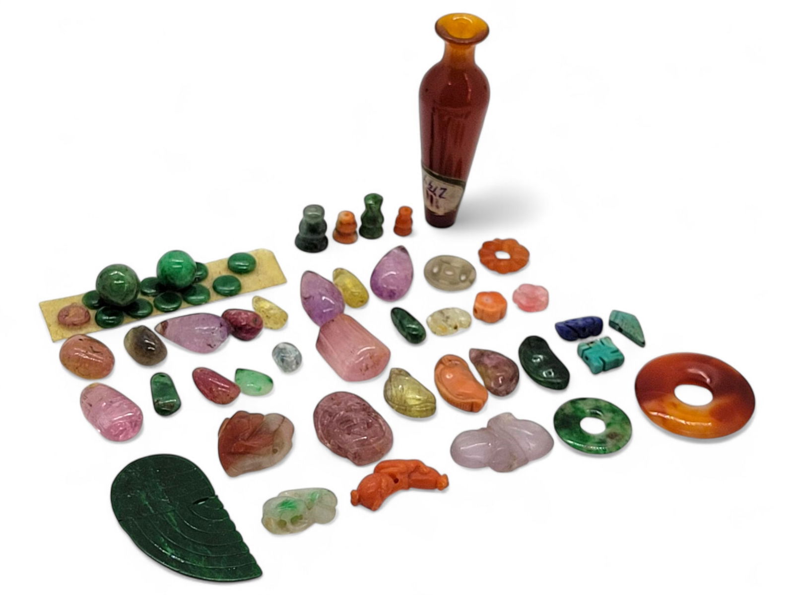 Collection Chinese Carved Jade & Hardstone Objects (1 of 11)