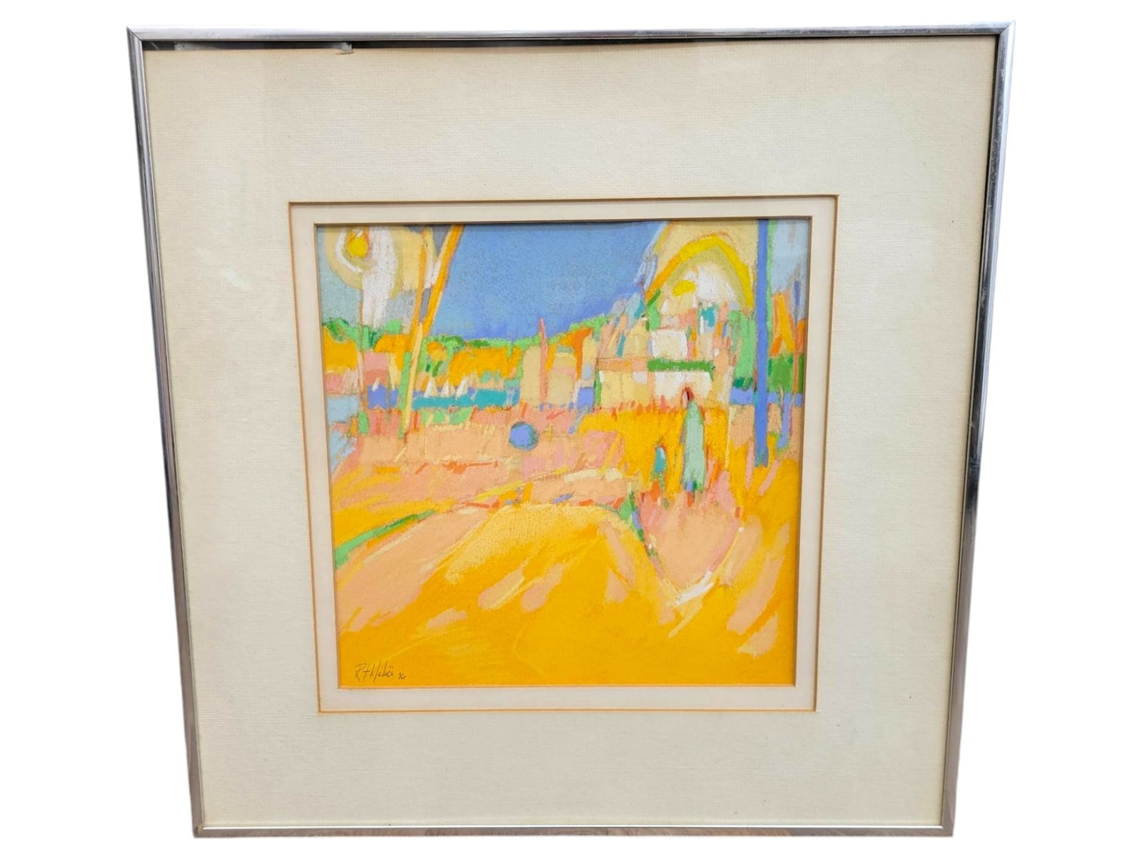 Reynard Milici - Pastel "Walking the Beach" (1 of 7)