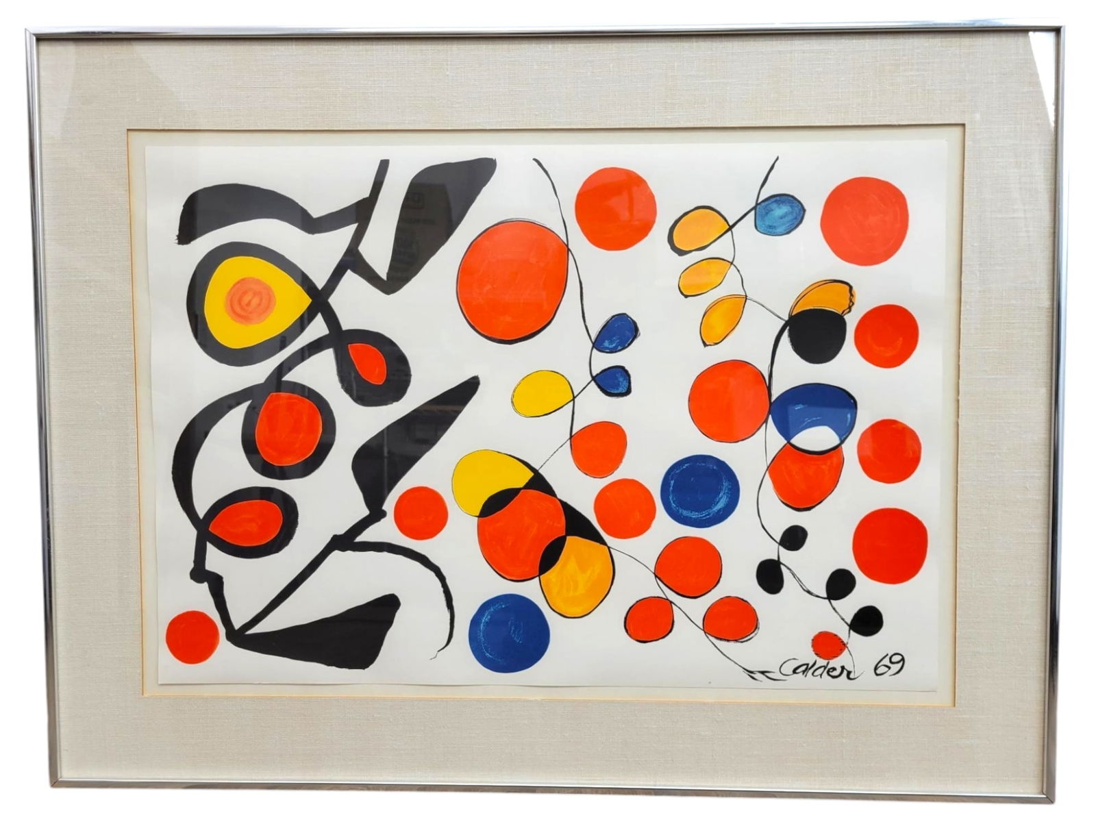 Calder Lithograph, 1969 (1 of 12)