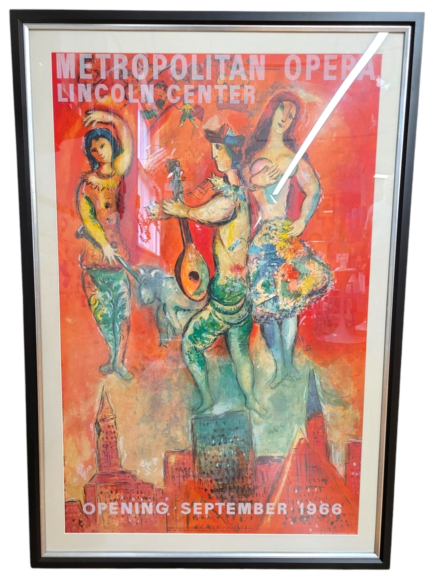 1966 Metropolitan Opera Lincoln Center Poster (1 of 6)