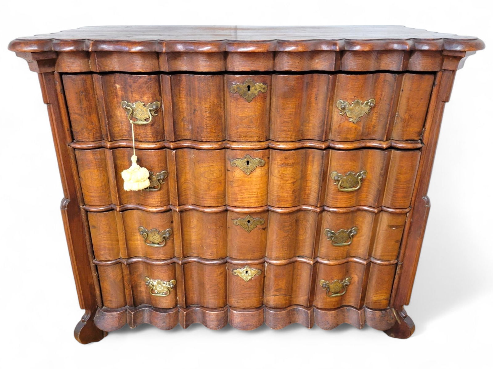 Late 18th C. Dutch Serpentine Chest of Drawers (1 of 15)