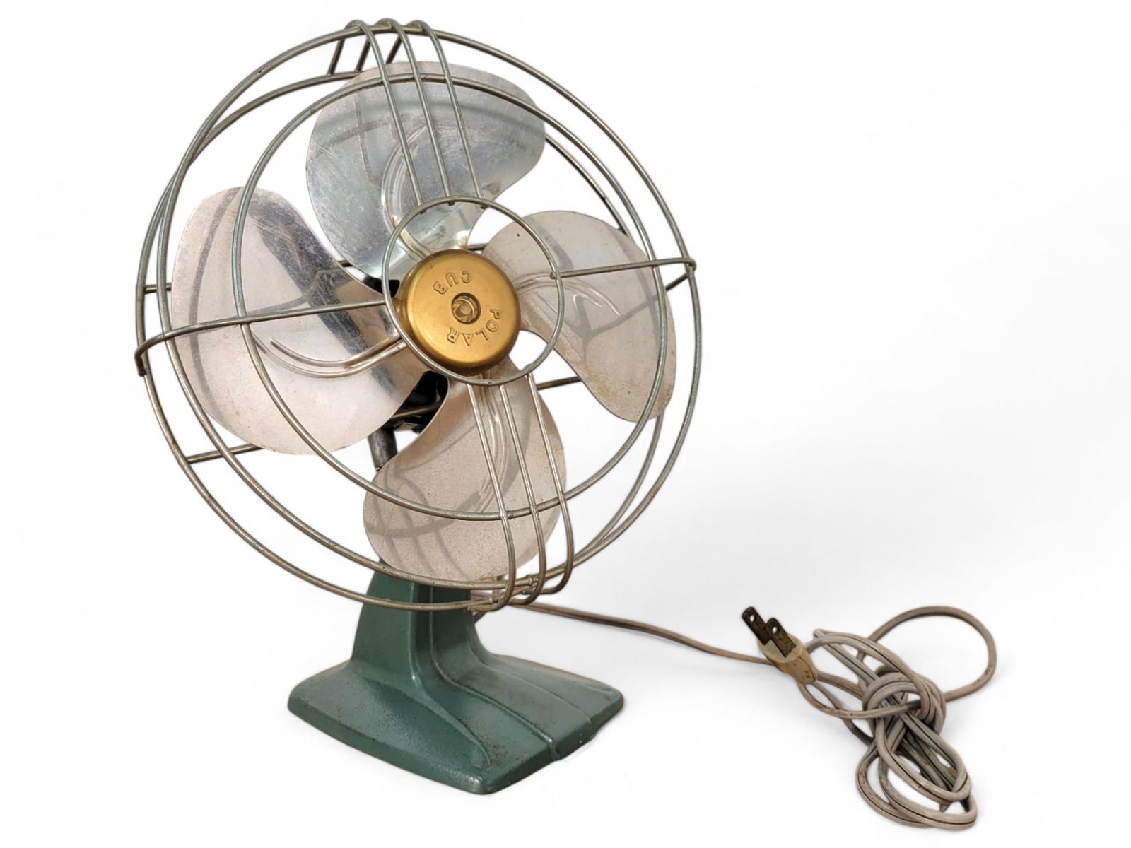Vintage Polar Cub Type G Electric Fan 8 Inch Tall