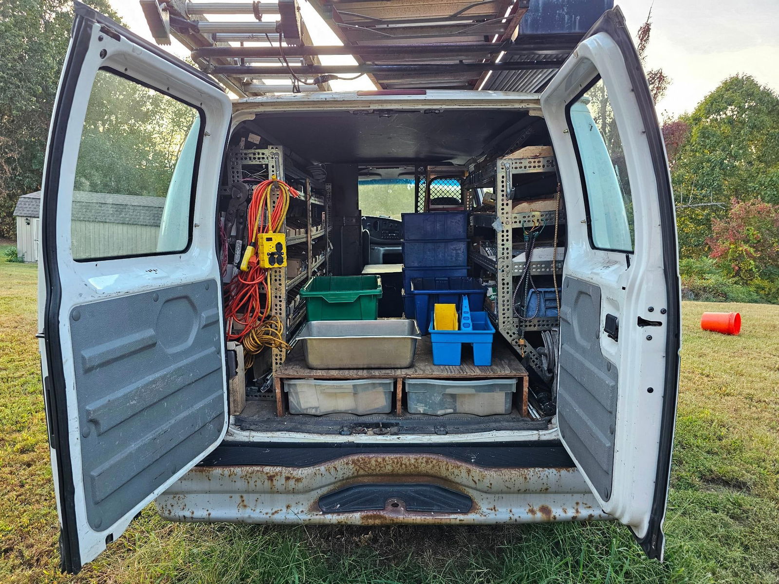 Contents of Electricians Work Van - Van in Lot #5 (1 of 20)